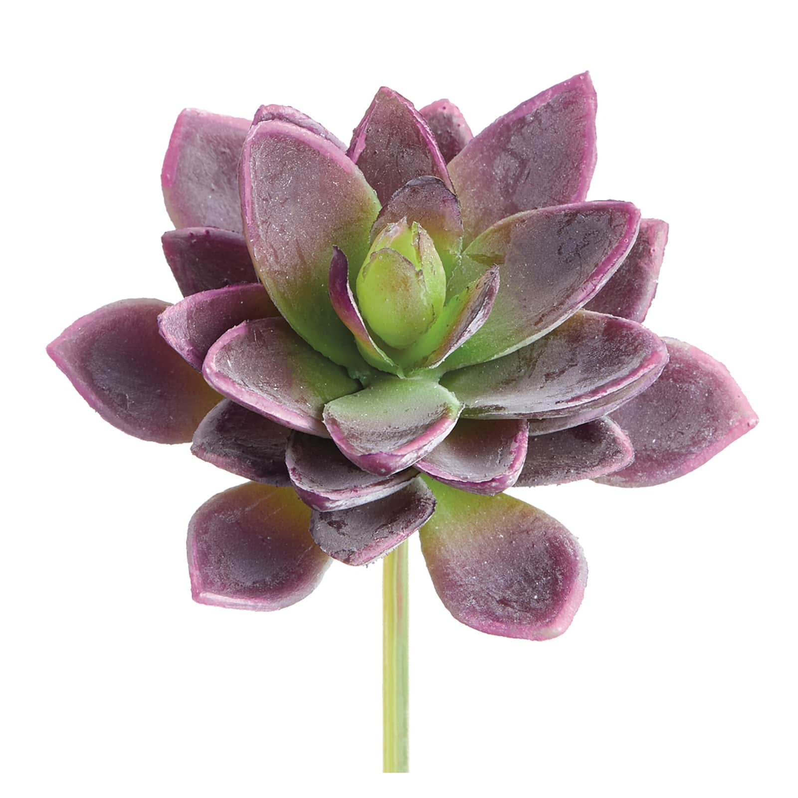 Soft Touch Purple &#x26; Green Mini Agave Pick 