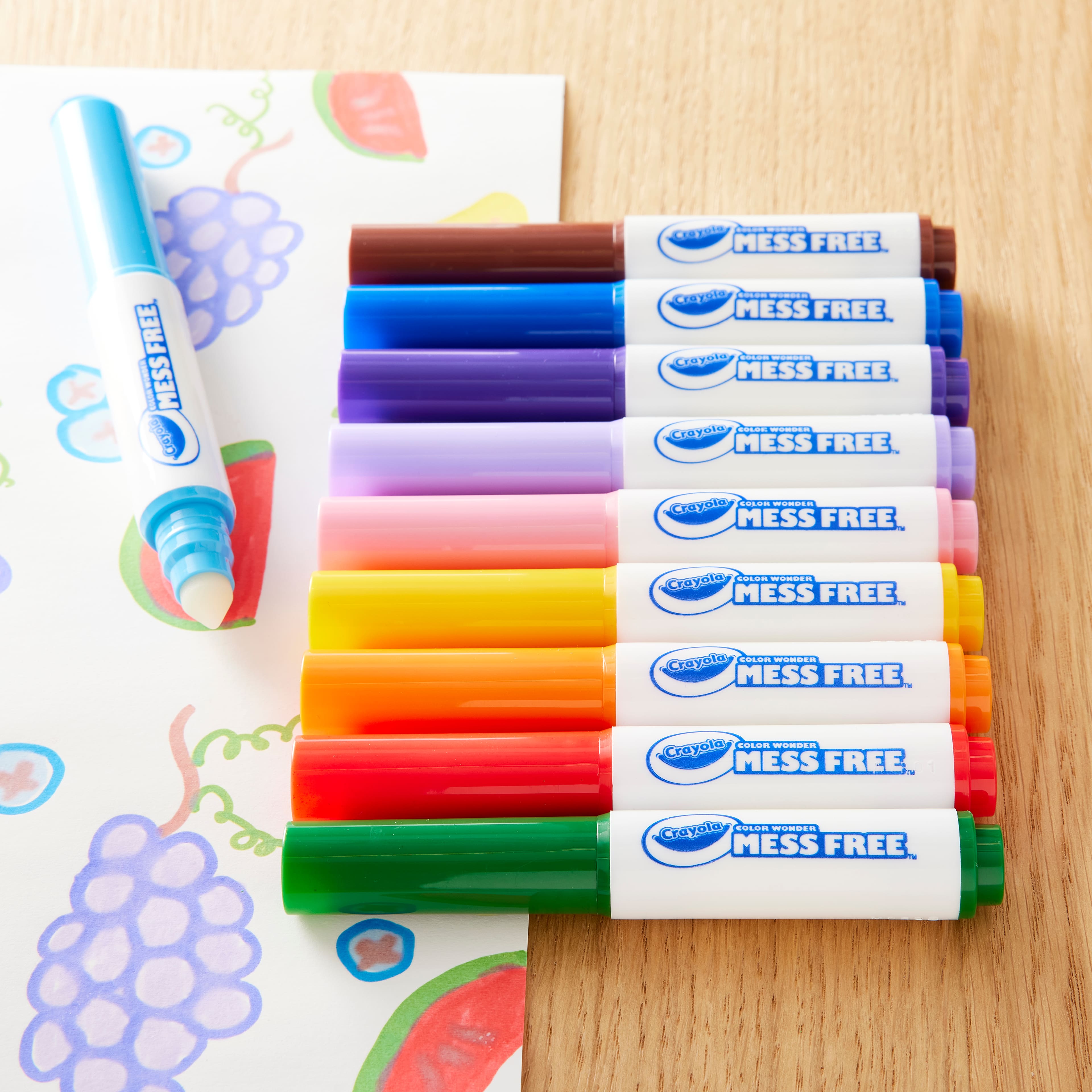 The Best Markers for Little Kids (Plus, They're Mess Free!)  A Product  Review, Creative Use Idea List, and Shopping/Wishlist Links for Crayola  Color Wonder Mess Free Markers and Coloring Paper —