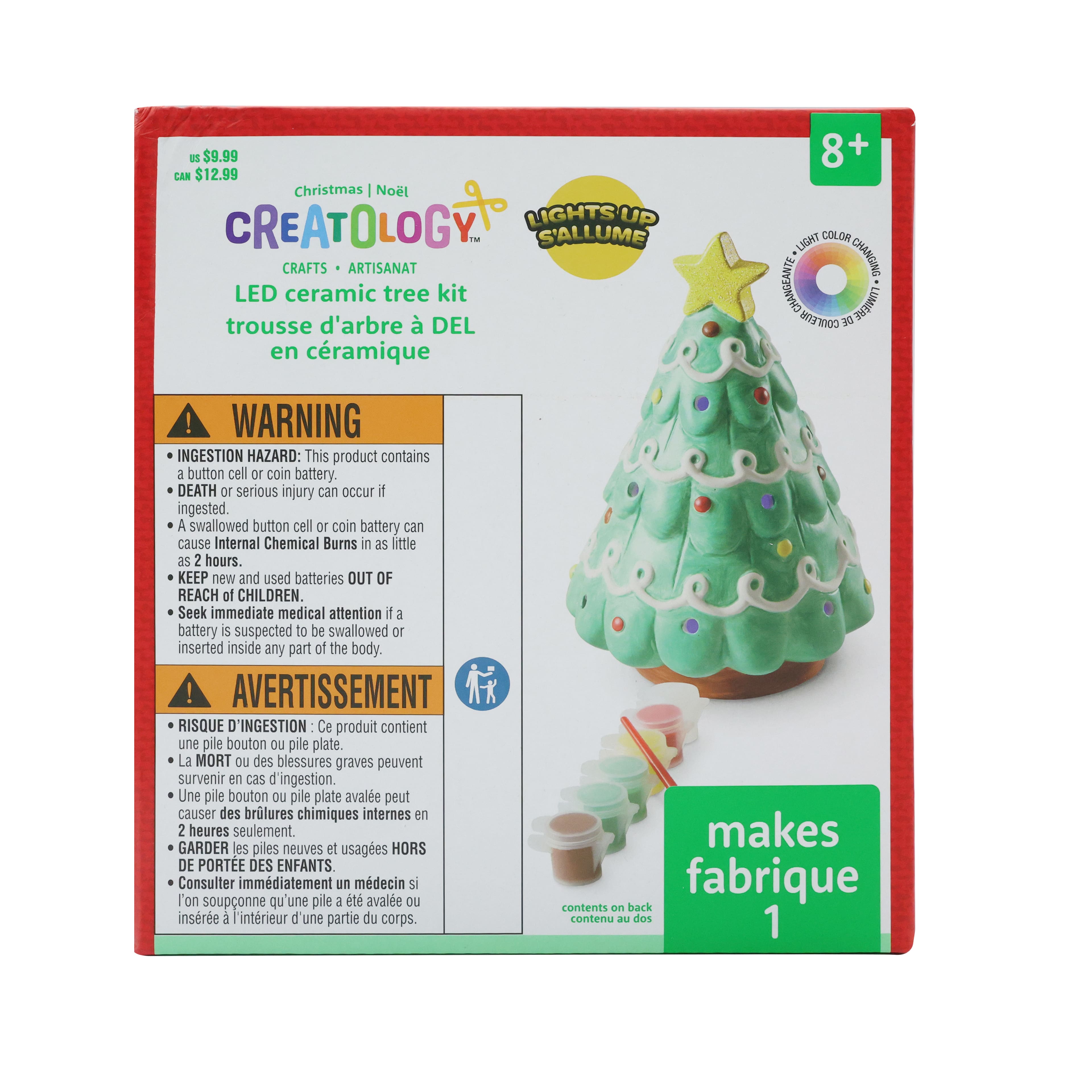 Christmas LED Ceramic Tree Kit by Creatology&#x2122;