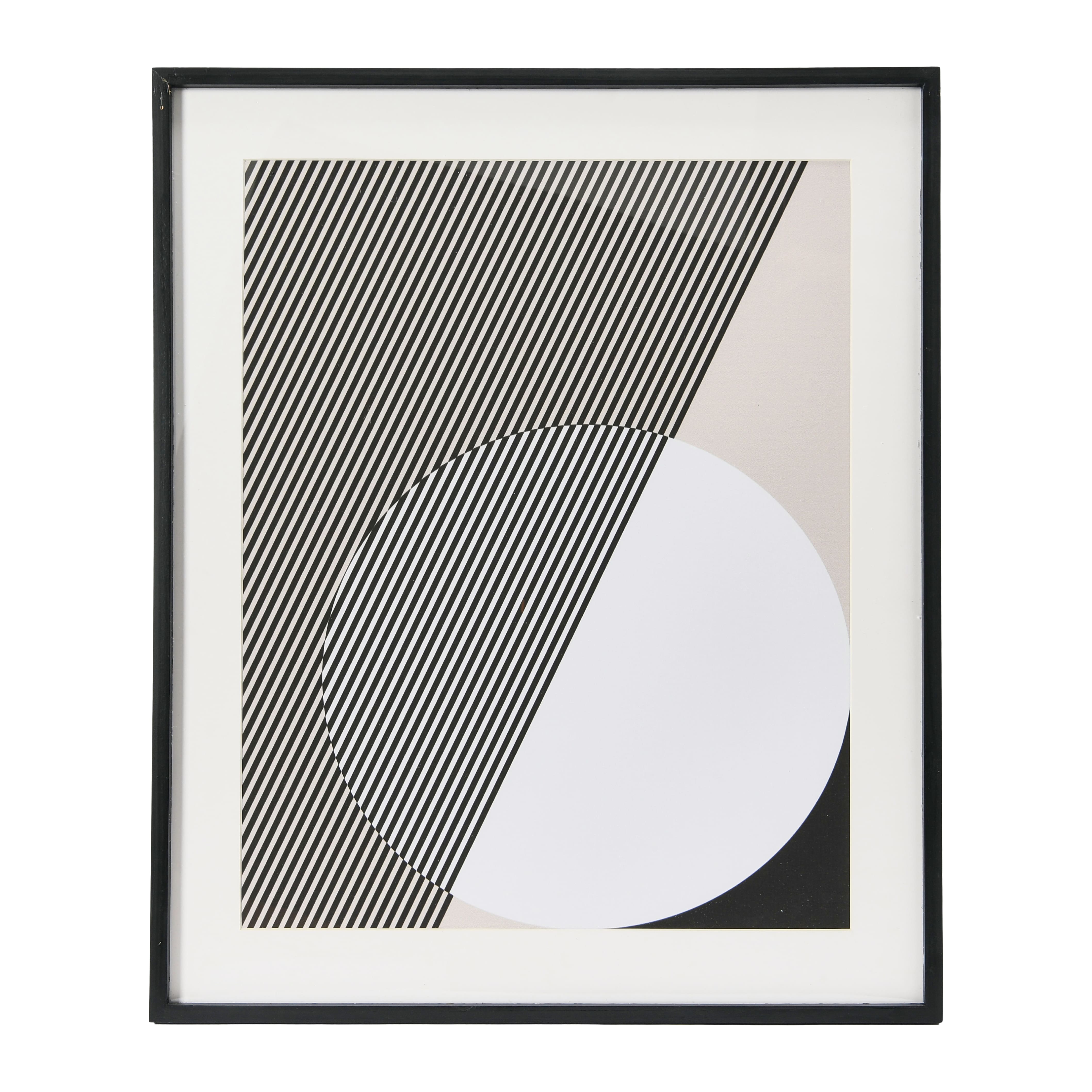 Framed Abstract Deco Print