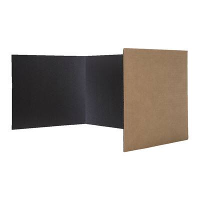 Flipside Black Corrugated Study Carrels, 24ct. | Michaels