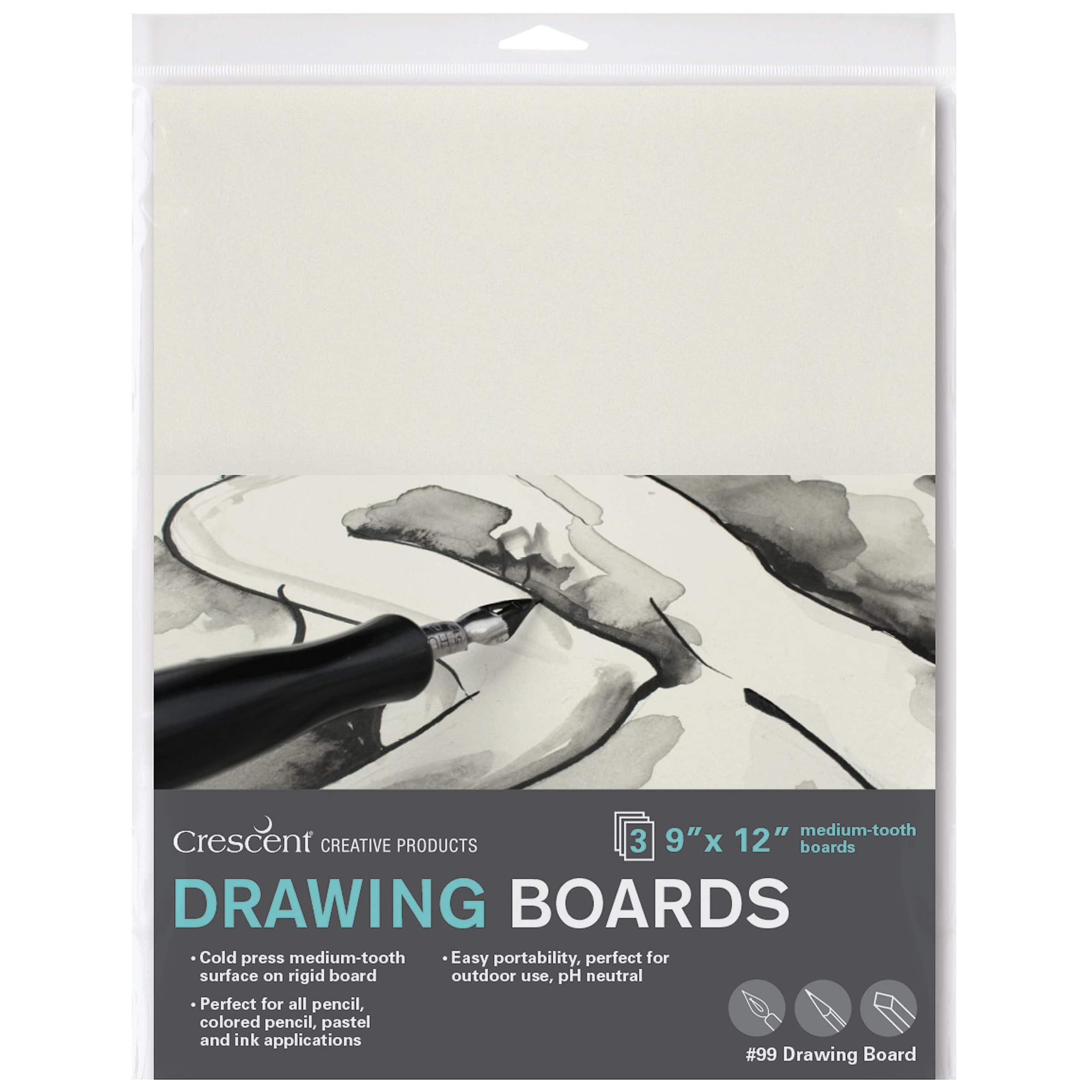 Crescent&#xAE; 3 Pack Drawing Boards