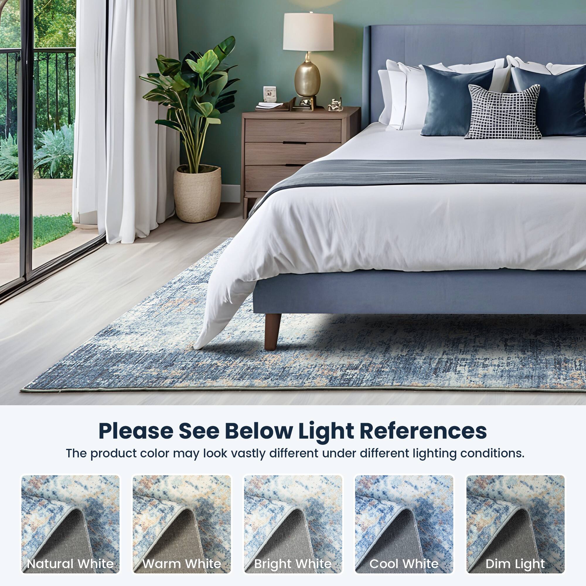 Glitzhome® Abstract Area Rug