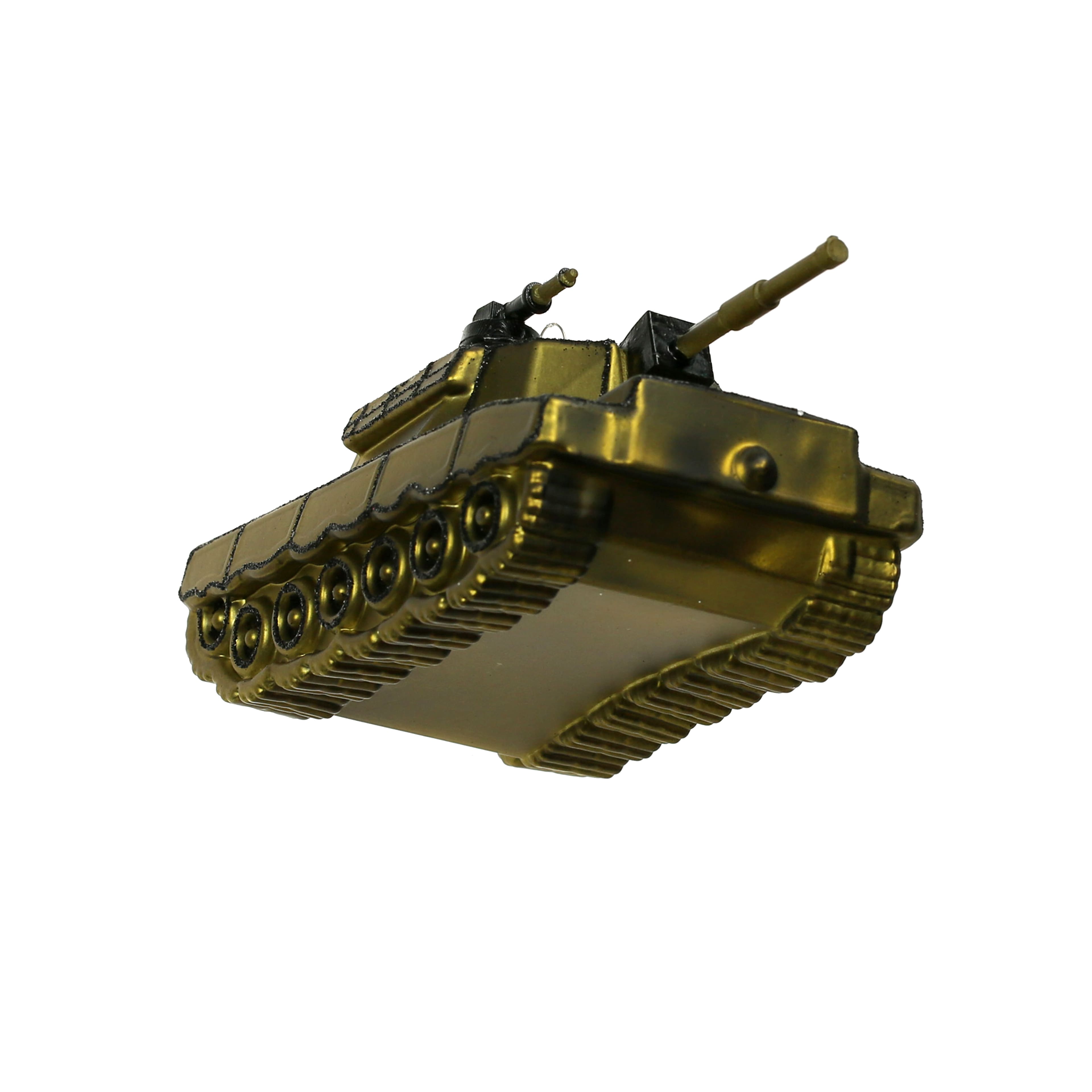 5.75&#x22; Green Glass Tank Ornament by Ashland&#xAE;