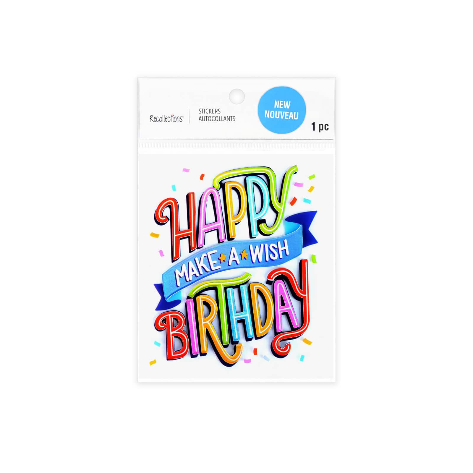 Happy Birthday Dimensional Sticker by Recollections&#x2122;