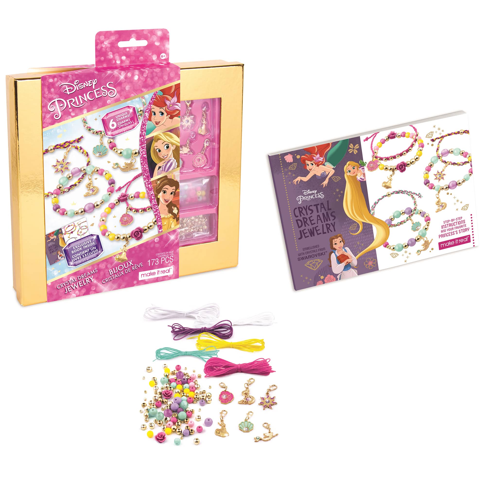 Make It Real Disney Princess Crystal Dreams Jewelry Kit