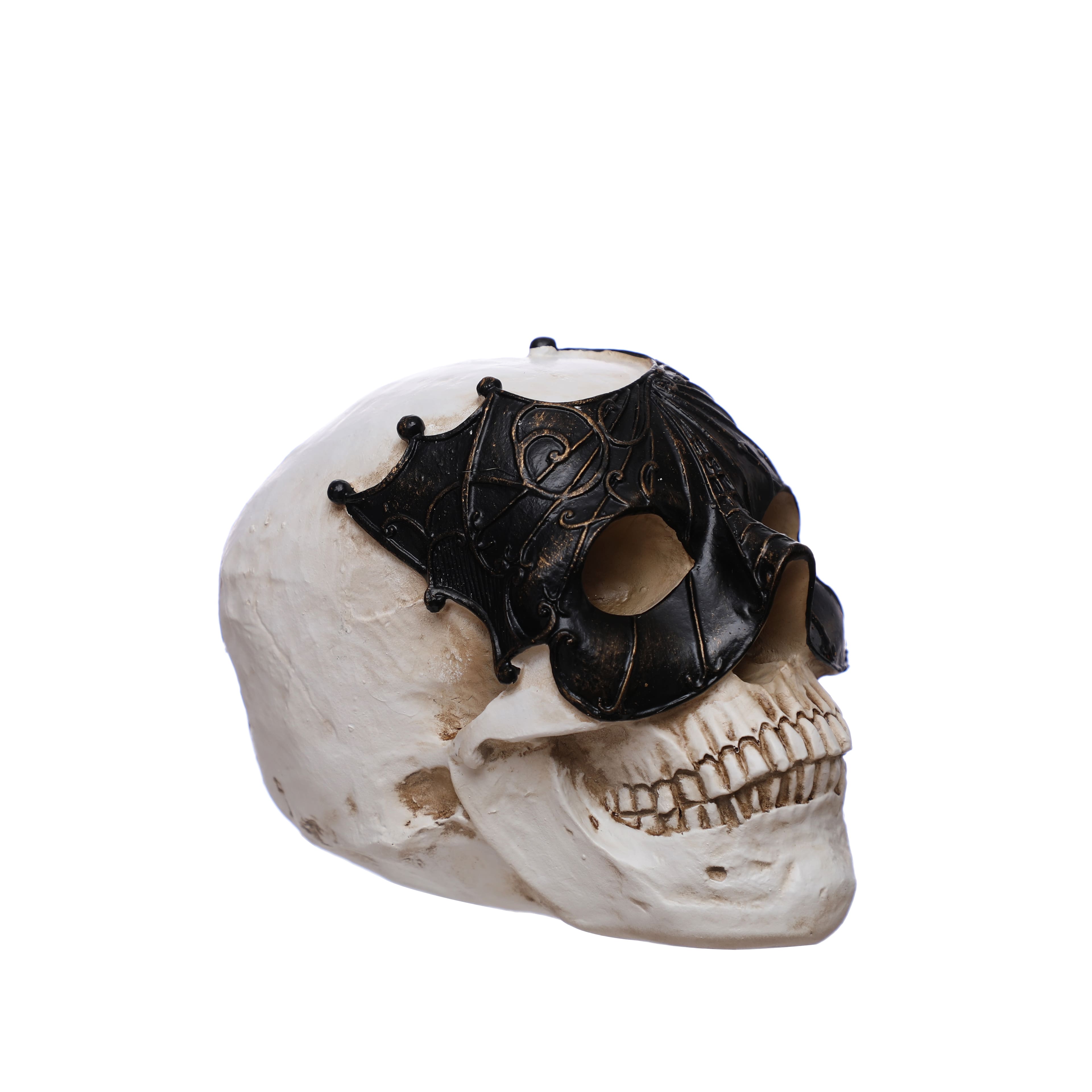 7&#x22; Skull with Mask Tabletop Accent by Ashland&#xAE;