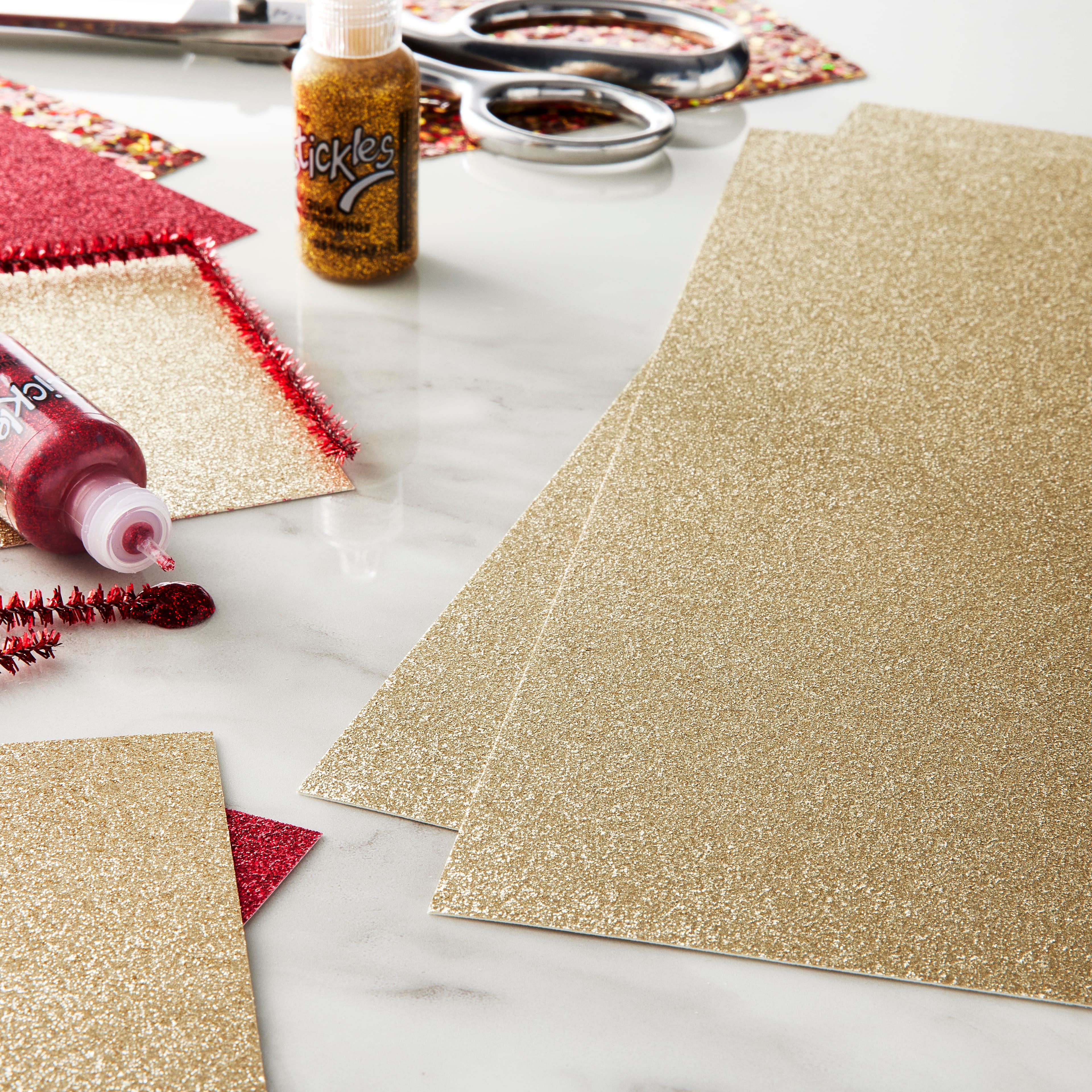 30 Pack: 12" x 12" Glitter Paper by Recollections™