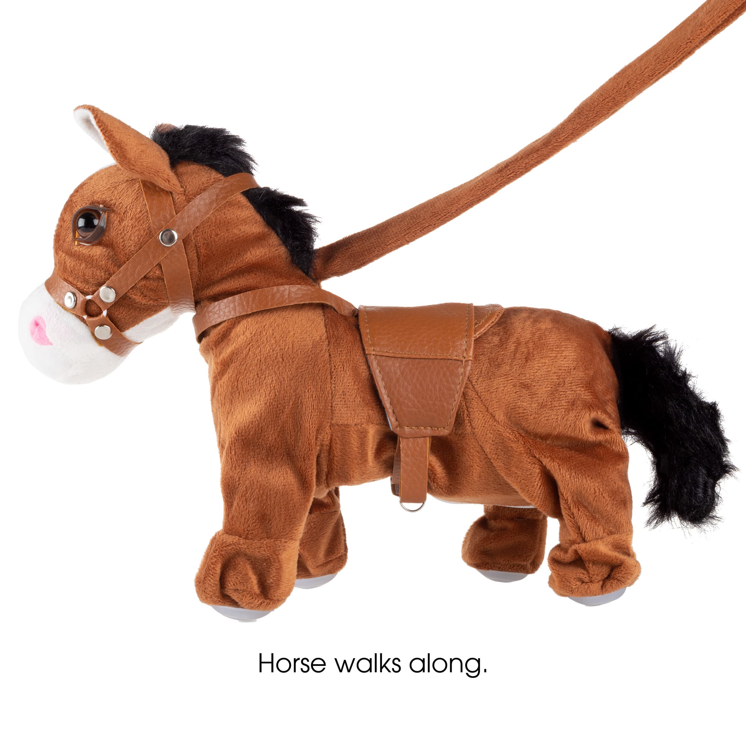 Toy Time Animated Plush Horse Toy