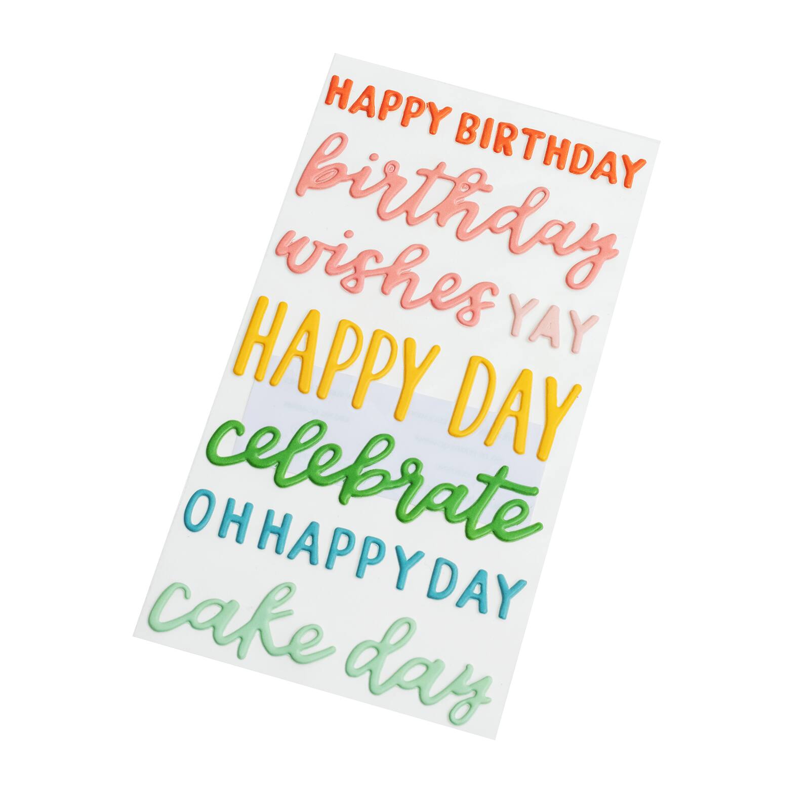 12 Pack: Birthday Wishes Stickers by Recollections™