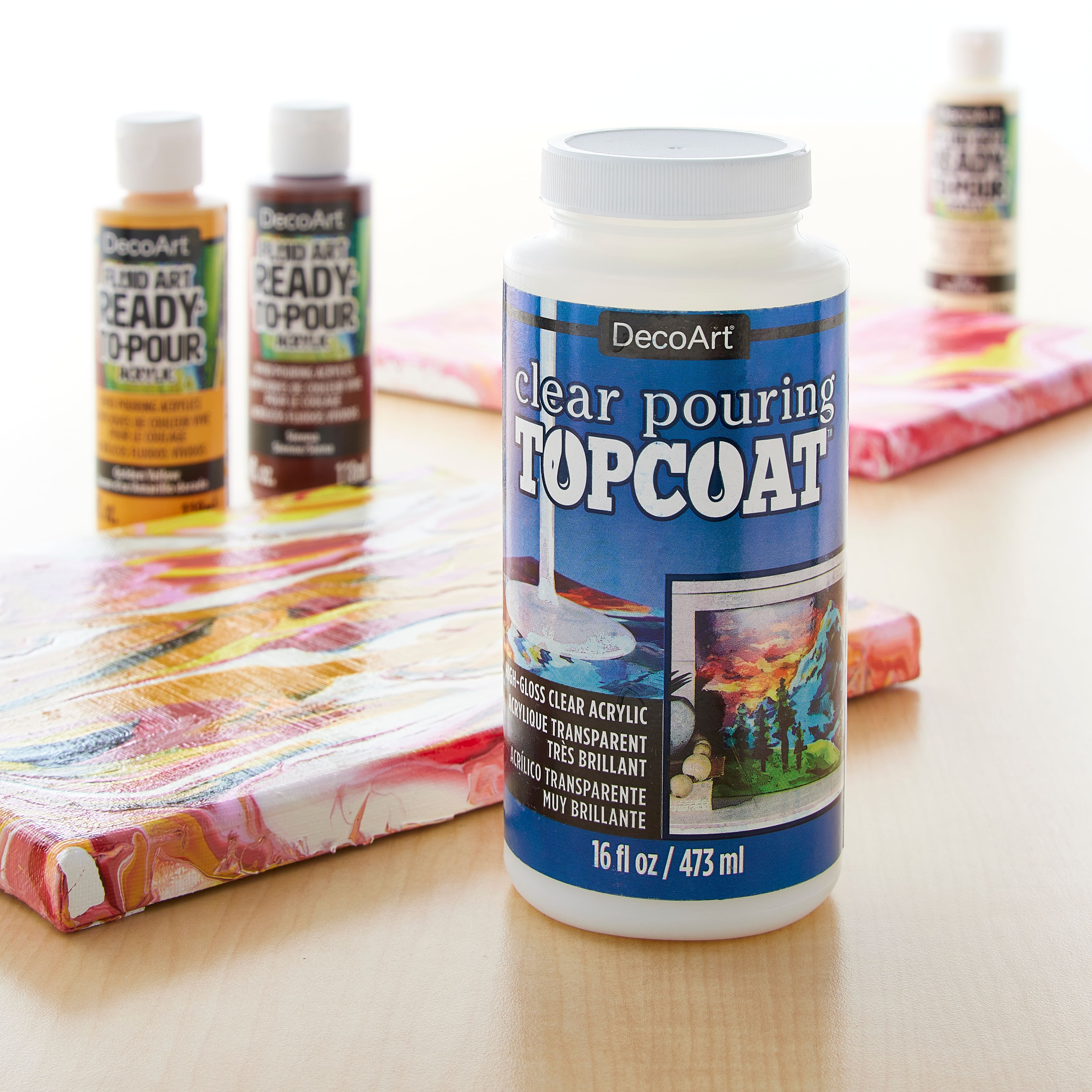 DecoArt&#xAE; Clear Pouring Topcoat&#x2122;