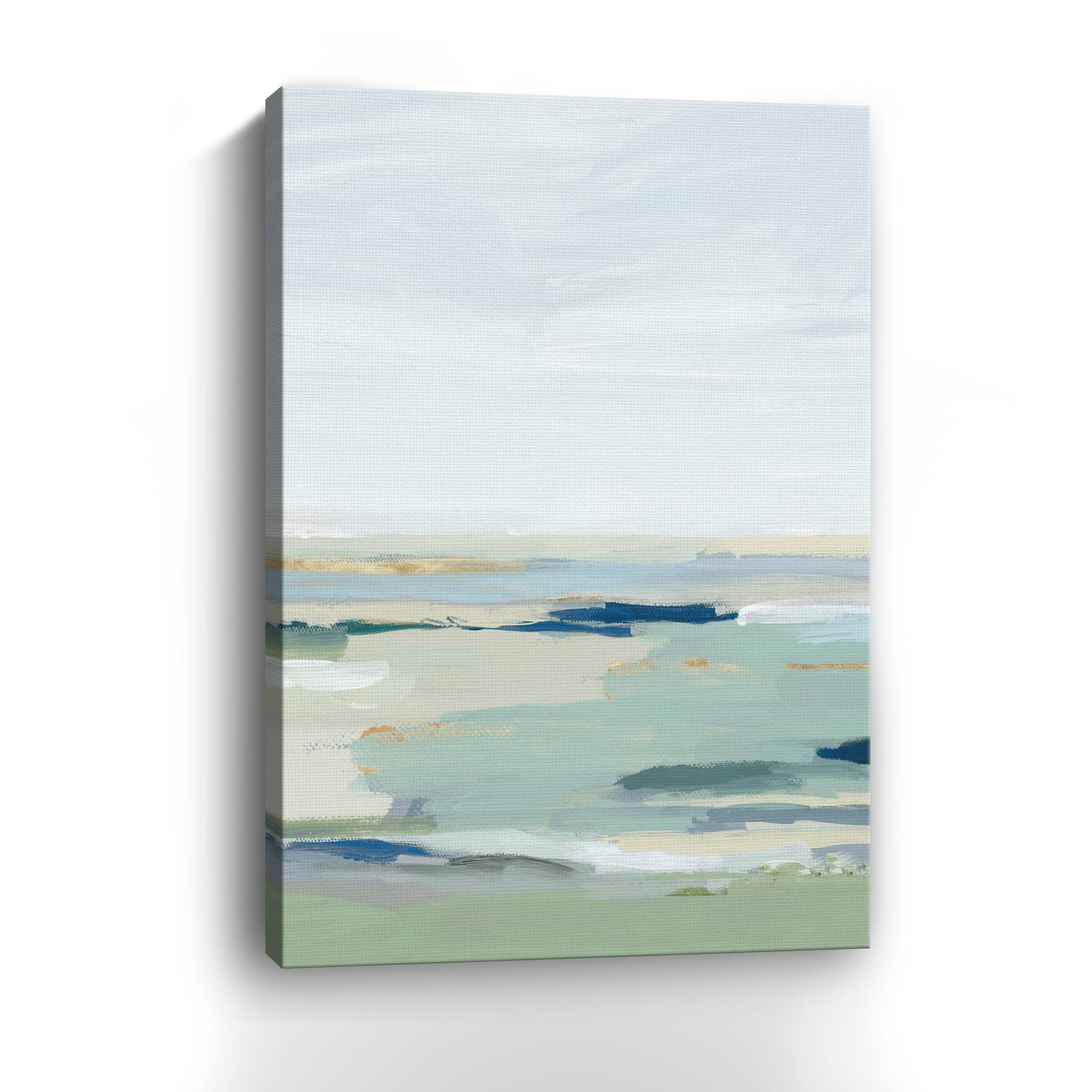 Lumaprints Burbank Blue II Canvas Gicl&#xE9;e