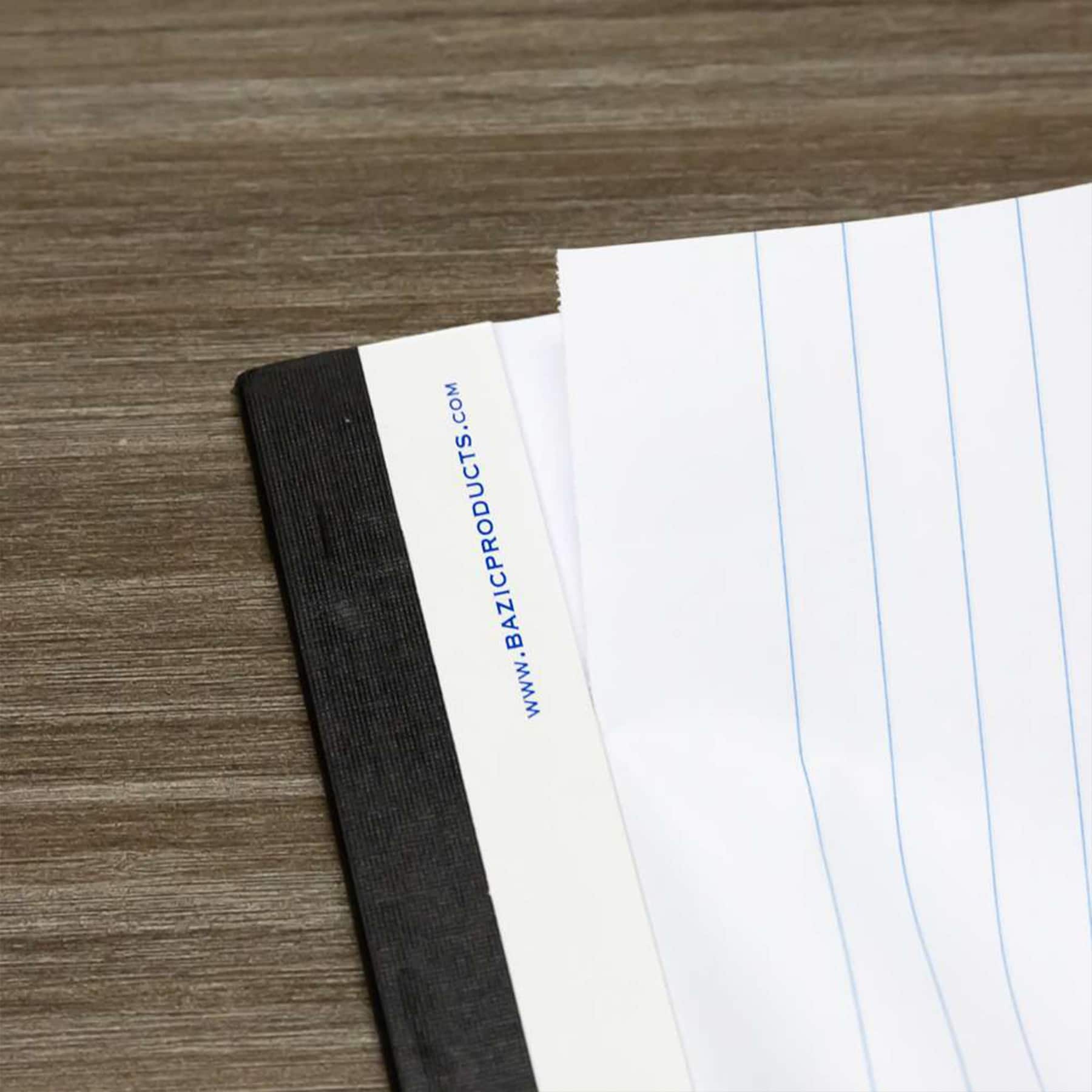 BAZIC Products® 9" x 12" White Perforated Writing Pads, 12Ct