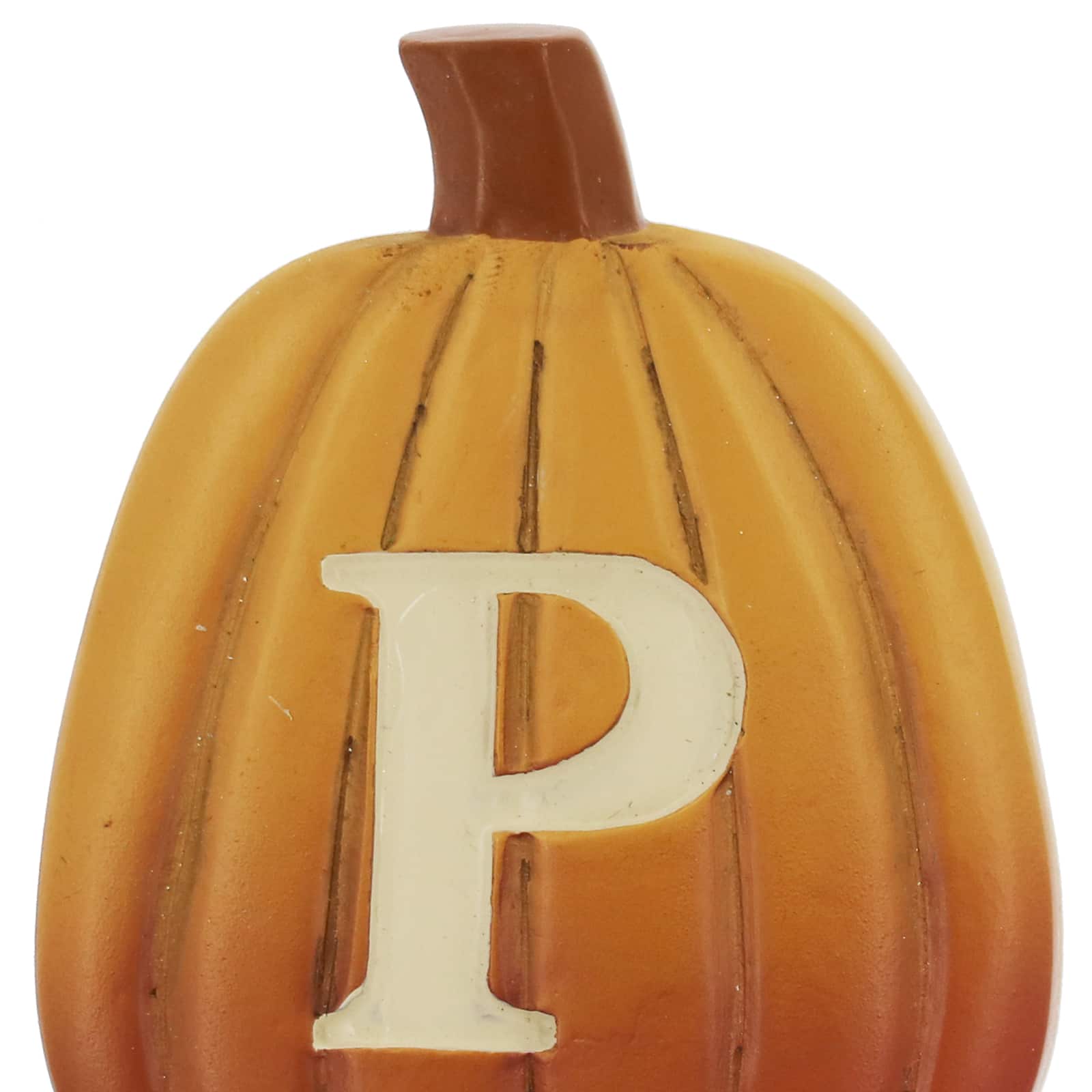 Monogram Pumpkin Tabletop D&#xE9;cor by Ashland&#xAE;