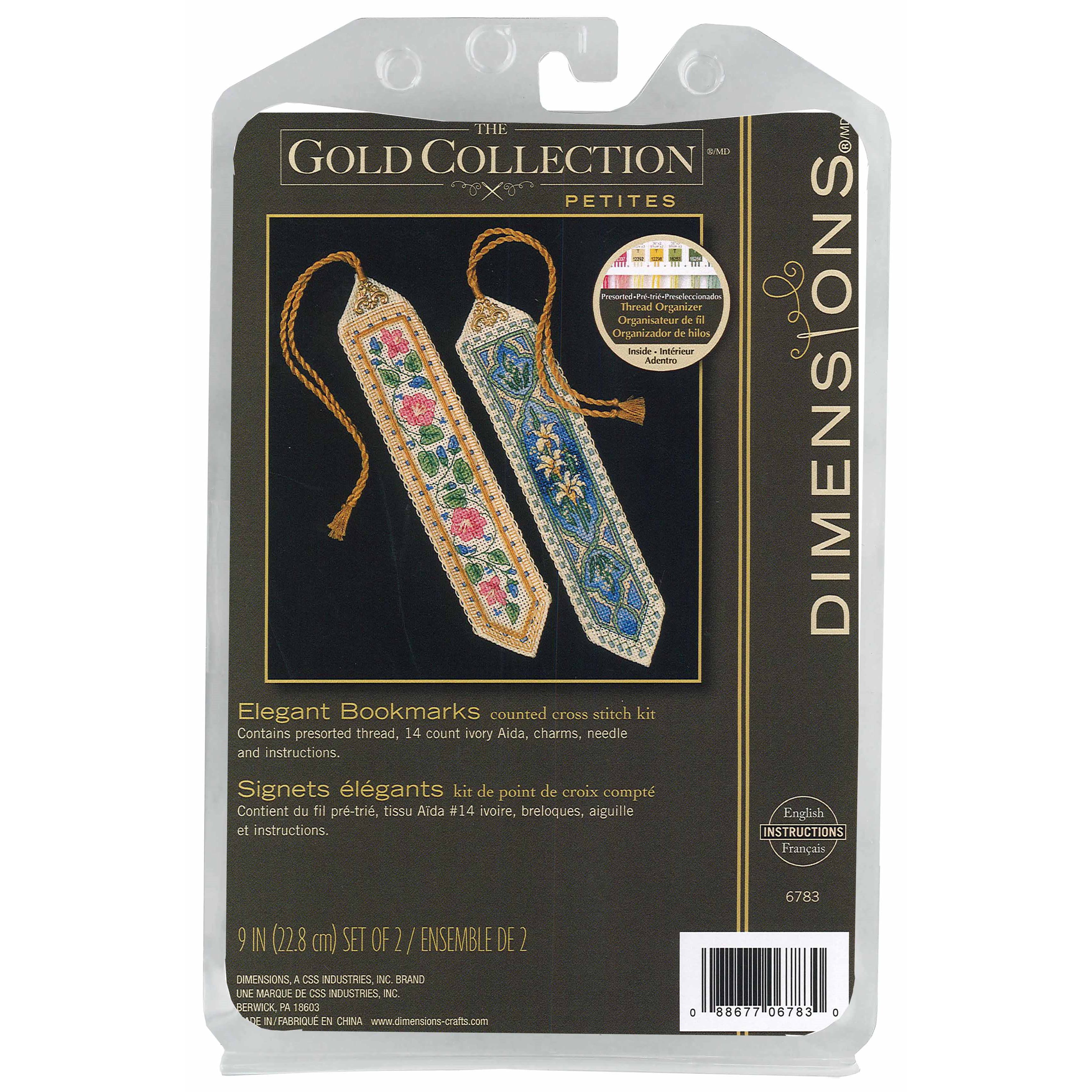 Dimensions Elegant Bookmark Cross Stitch Kit