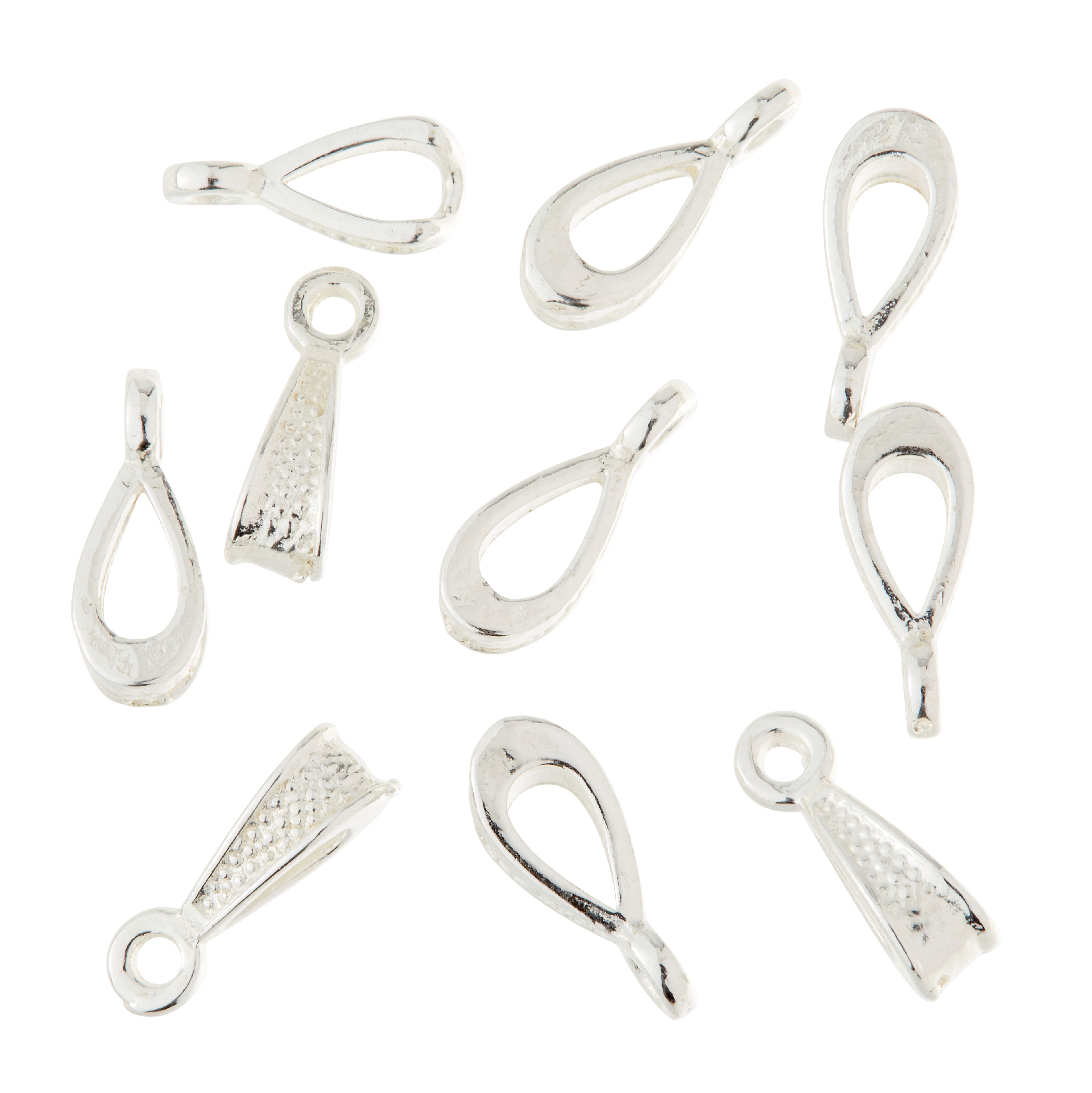 Silver Bails by Bead Landing™