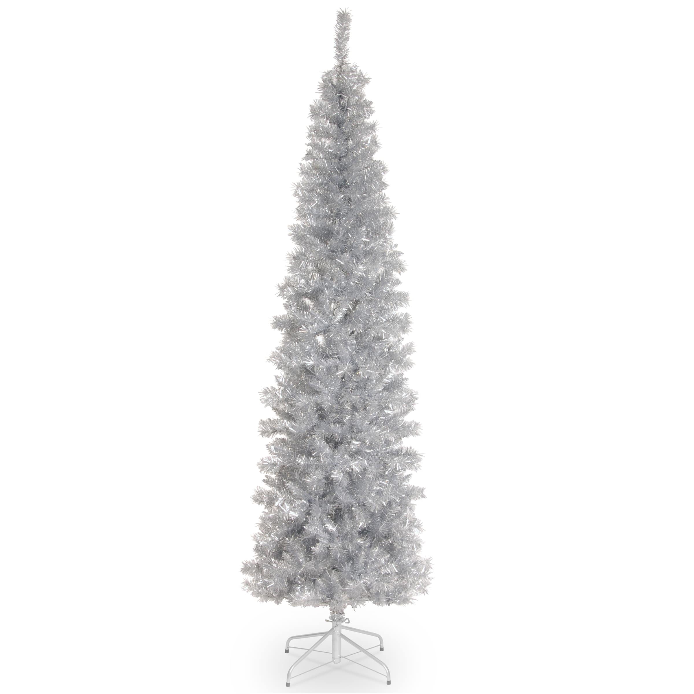 6ft. Unlit Tinsel Artificial Christmas Tree Michaels