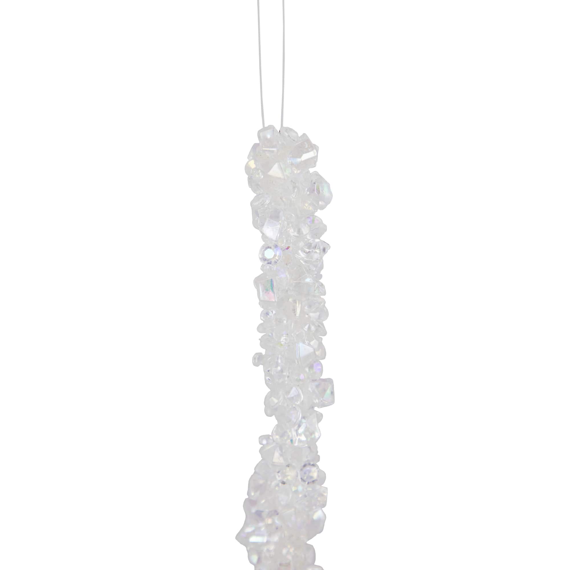 12" Winter Icicle Christmas Ornament