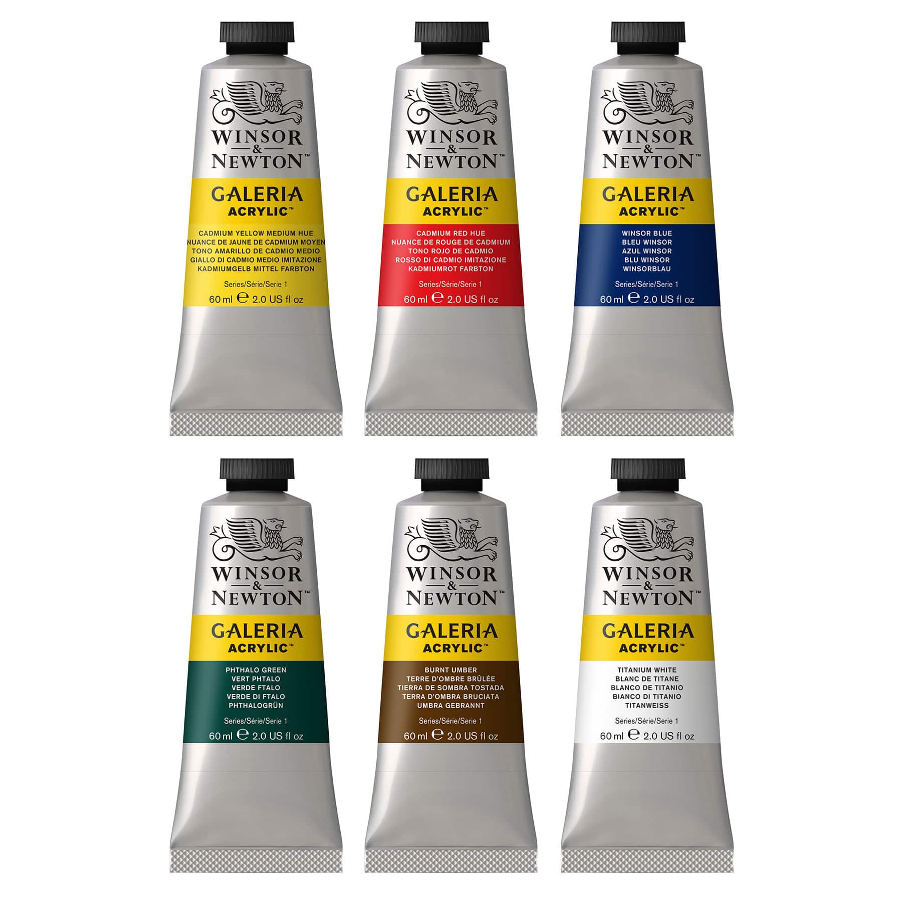 Winsor &#x26; Newton&#xAE; Galeria&#xAE; Acrylic Color 6 Tube Set