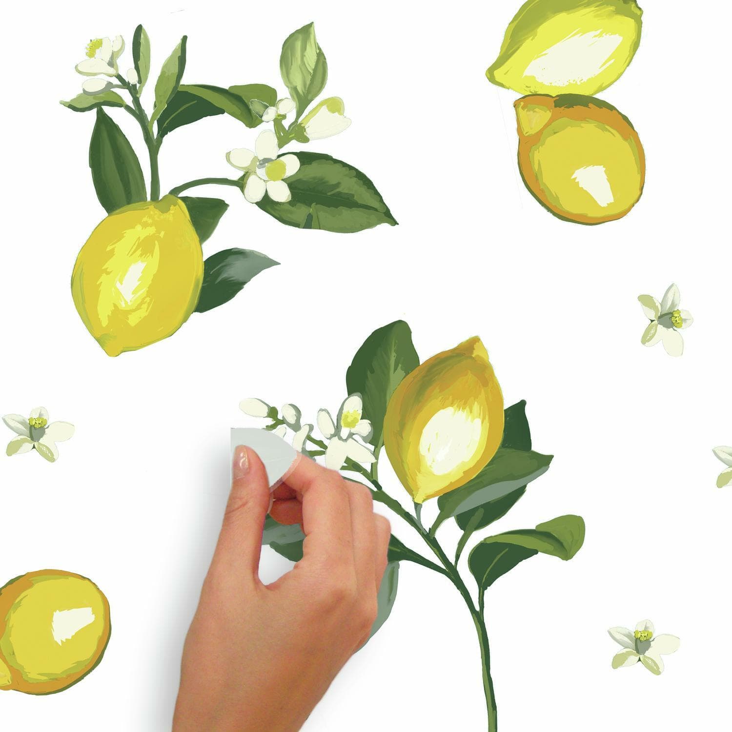 RoomMates Lemon Peel &#x26; Stick Wall Decals