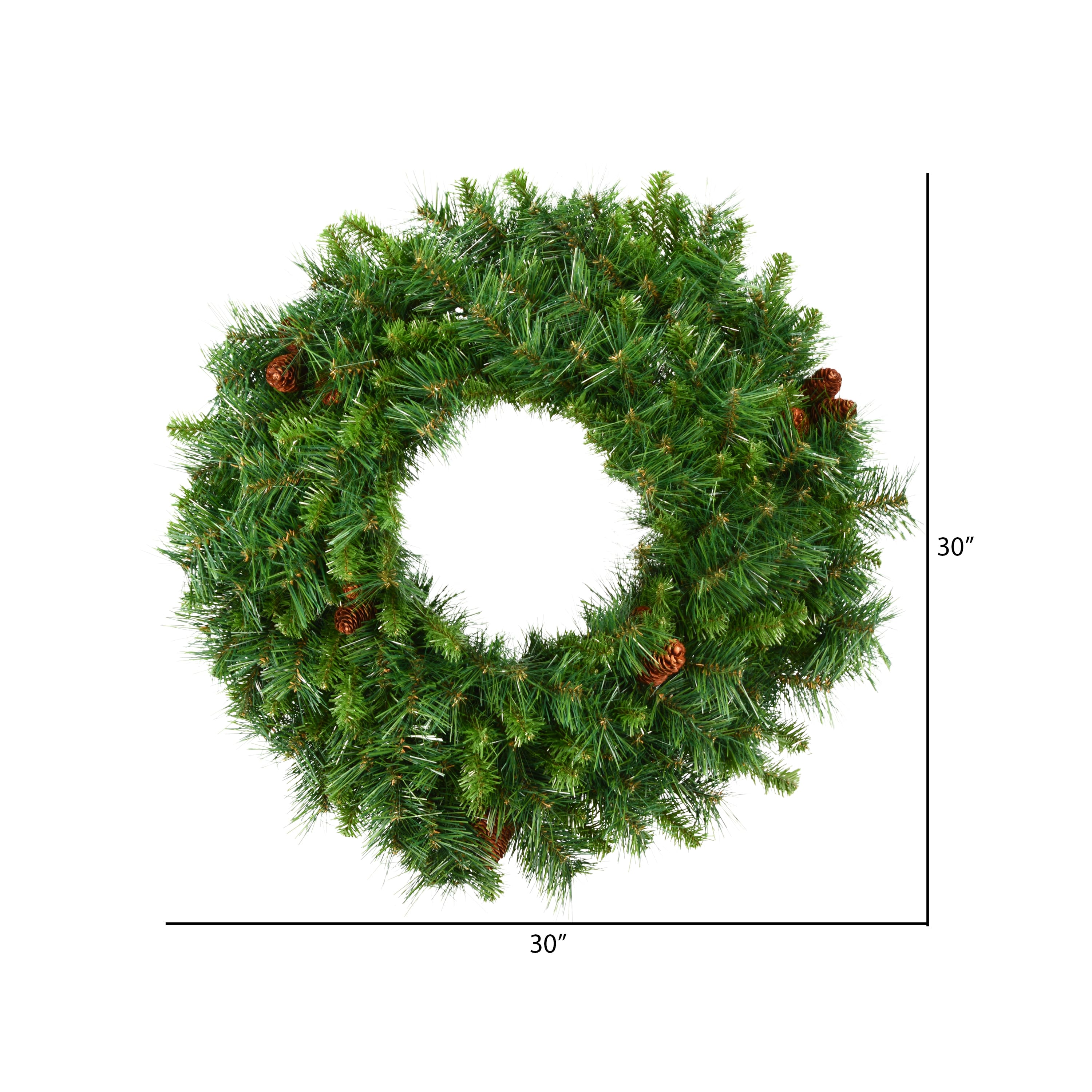 30&#x22; Cheyenne Pine Wreath