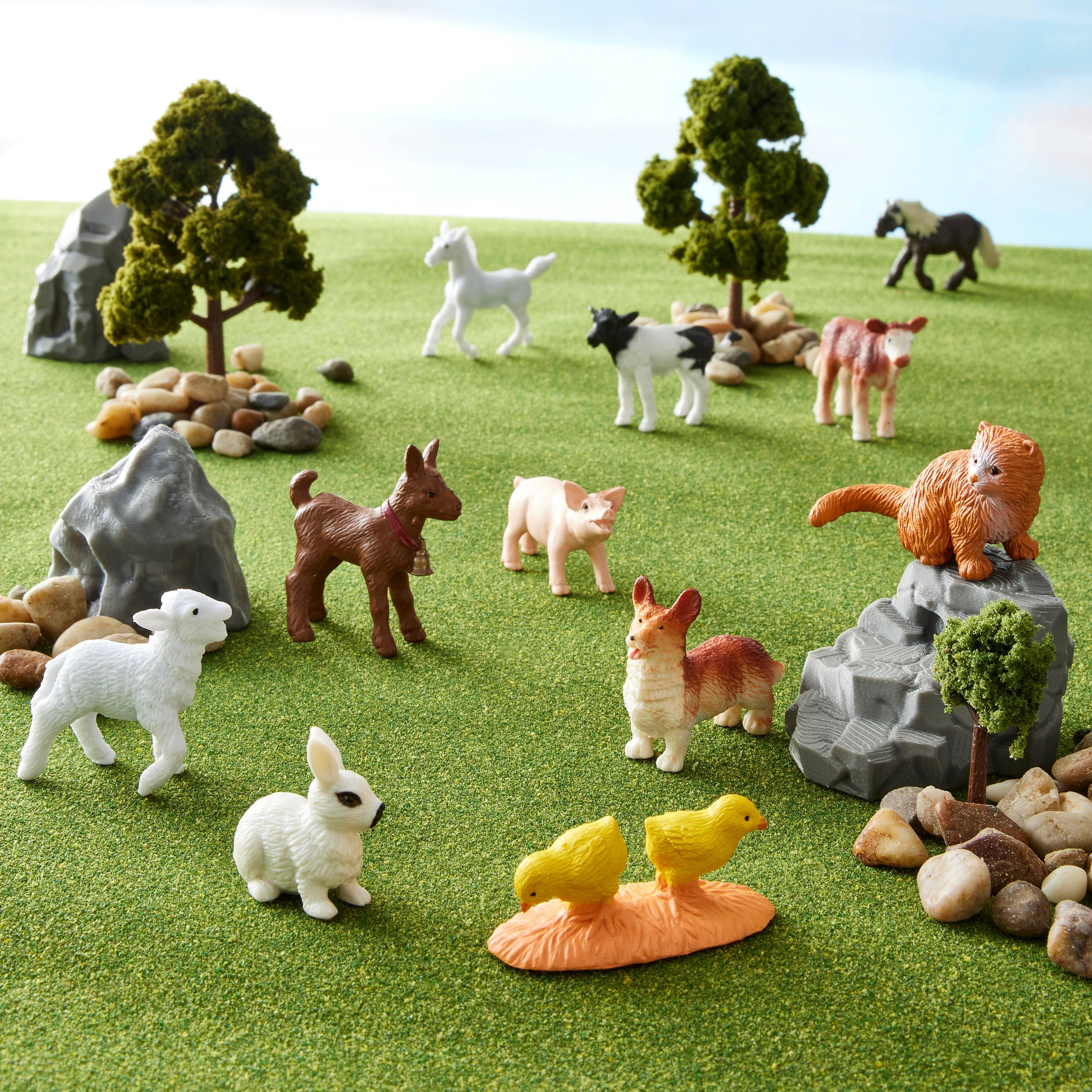 12 Pack: Safari Ltd® TOOBS® Farm Babies Set