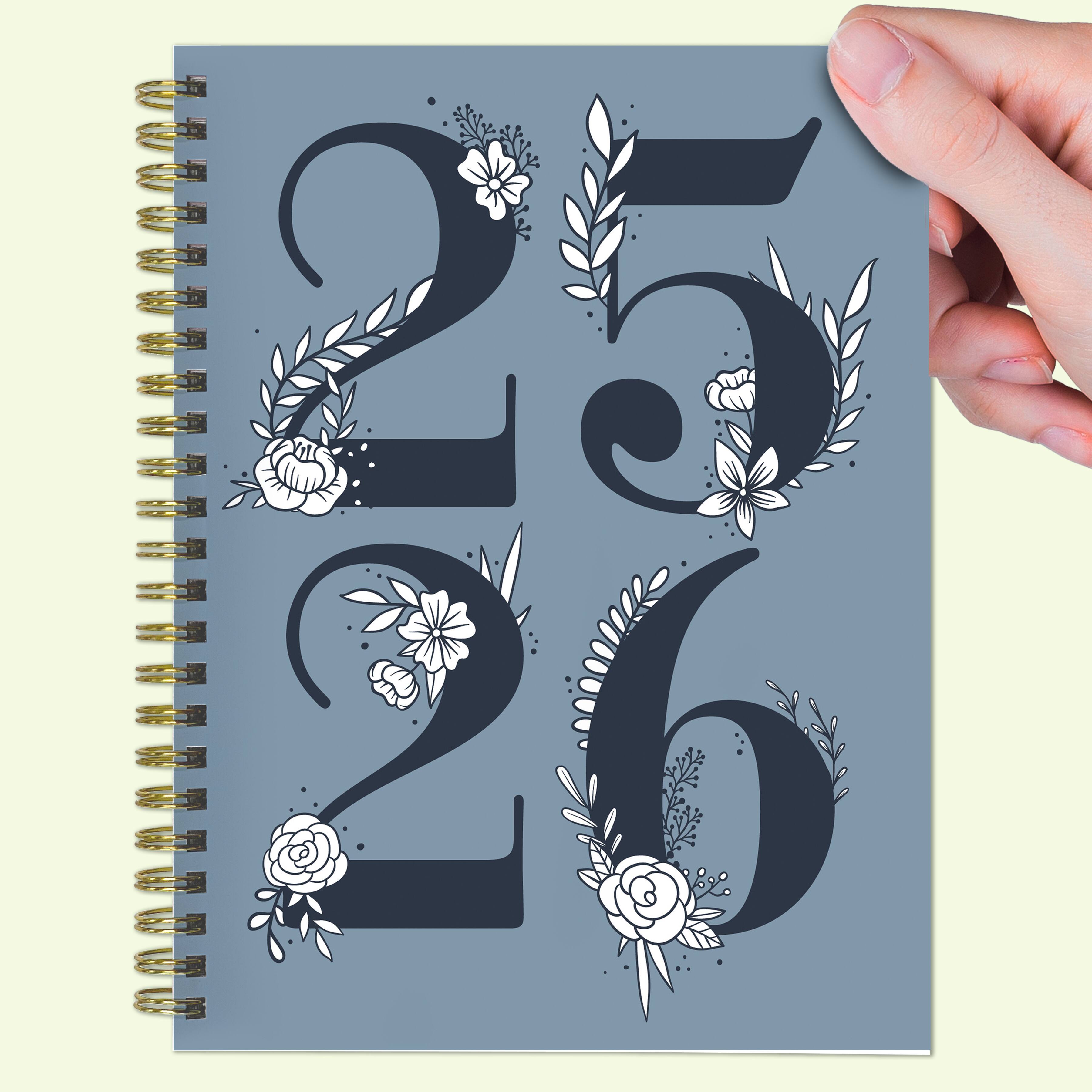 TF Publishing 2025-2026 Simply French Blue Medium Weekly/Monthly Planner