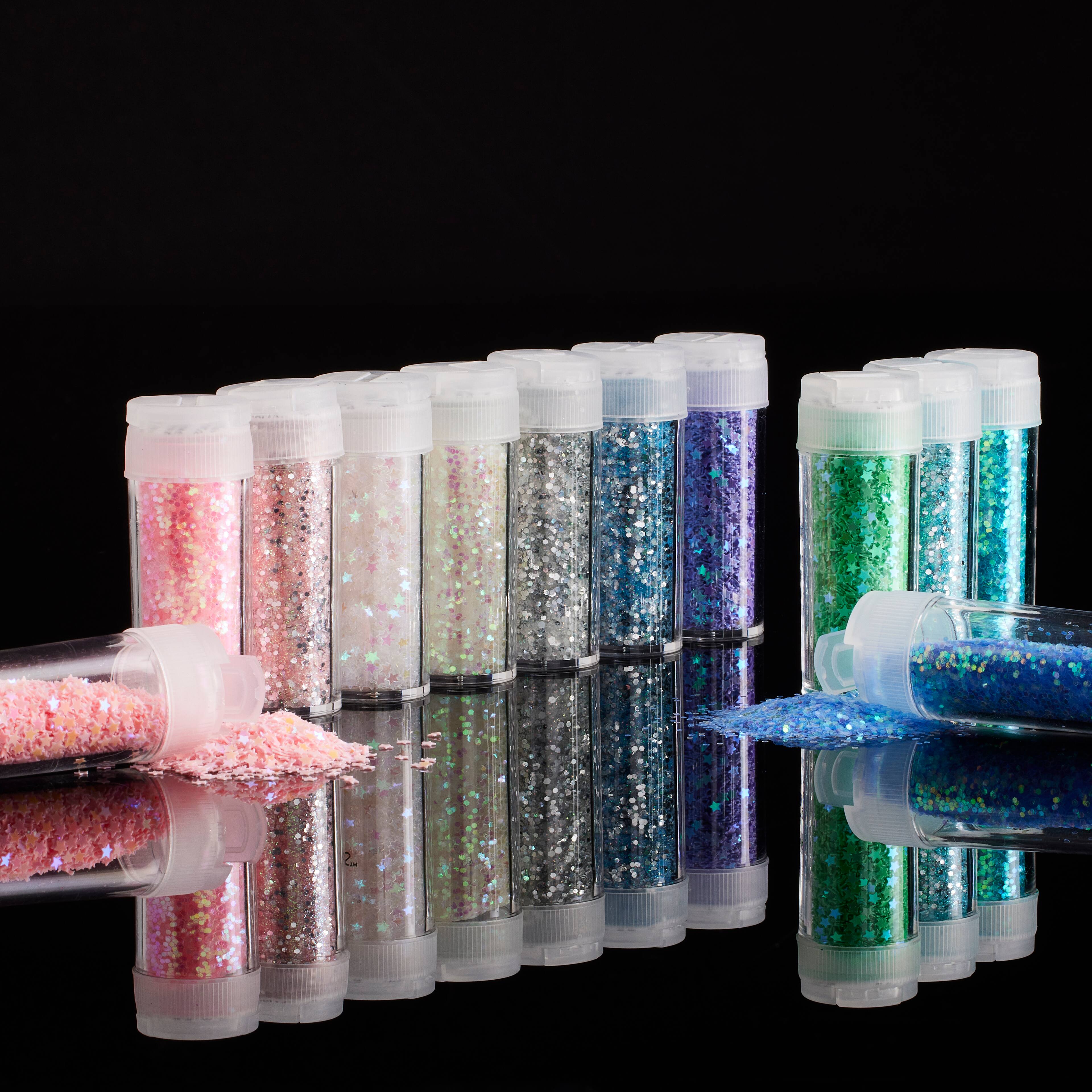 6 Packs: 12 ct. (72 total) Pastel Glitter Pack by Recollections&#x2122;
