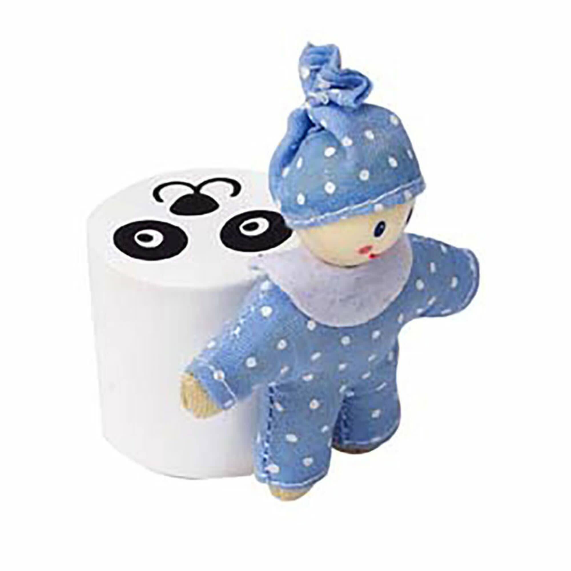 Hape Wooden Dollhouse Baby&#x27;s Room Furniture Set