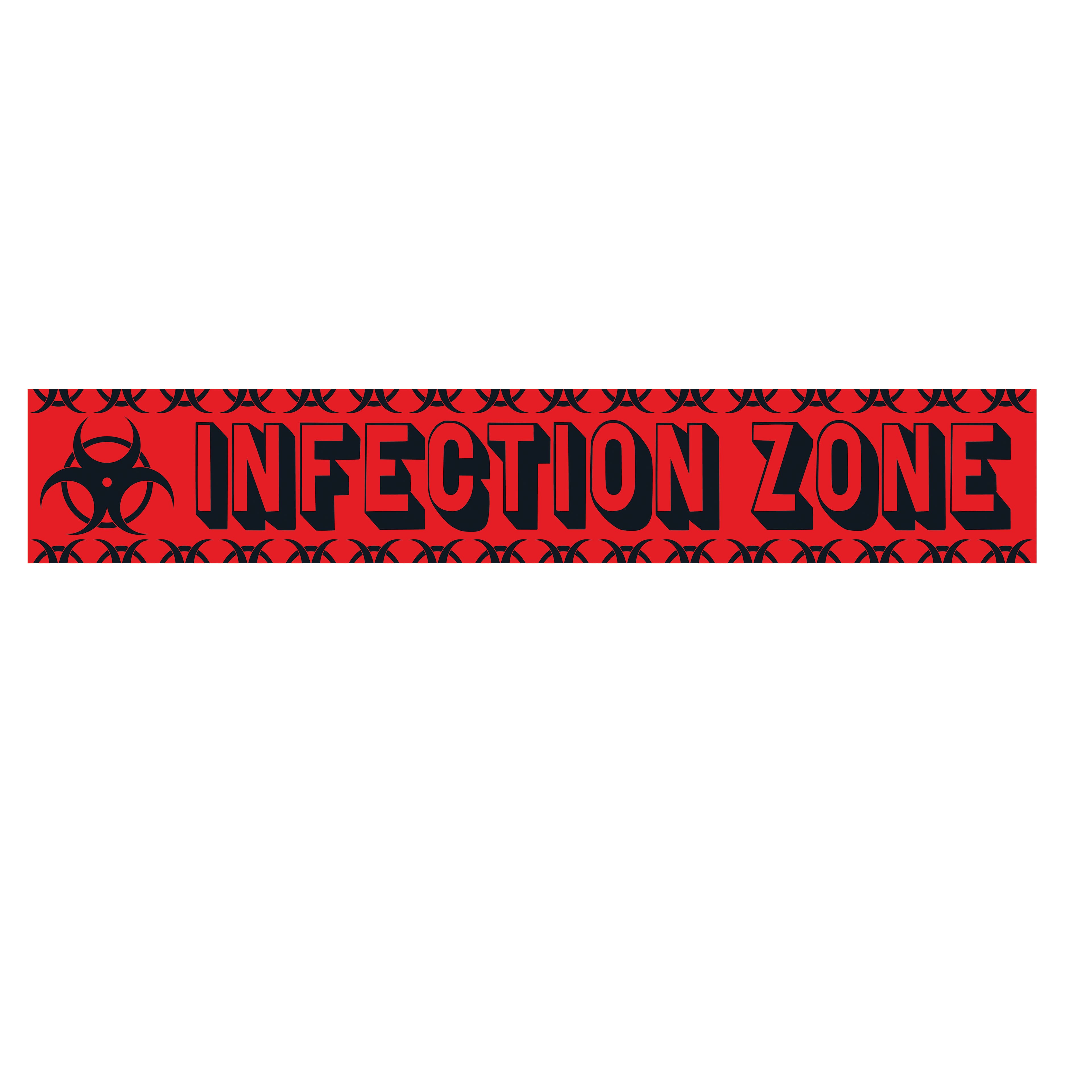 50ft. Red Infection Zone Caution Tape by Ashland&#xAE;