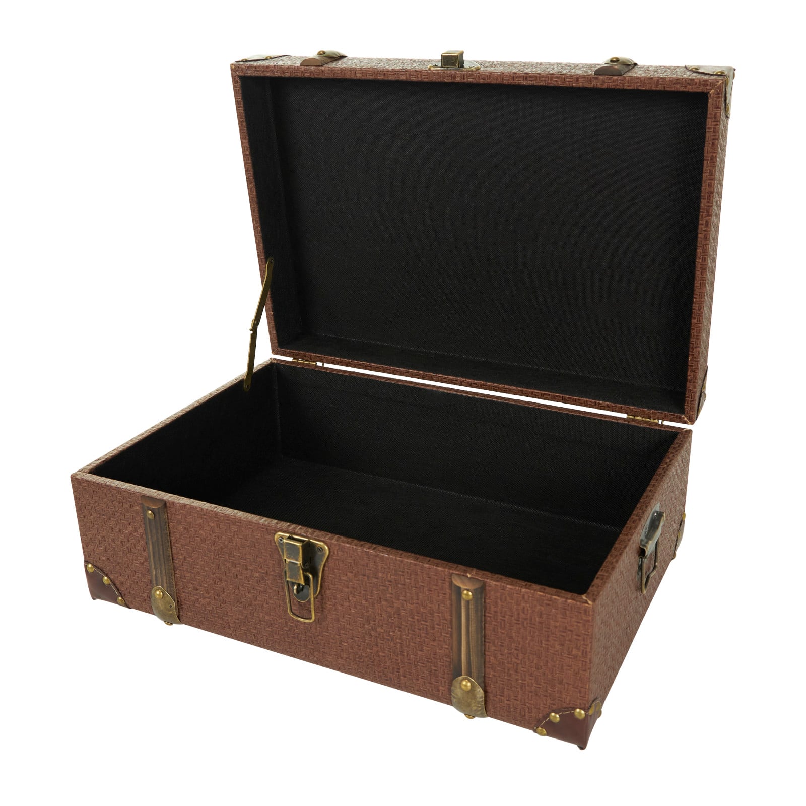 Brown Antique Style Trunk Set