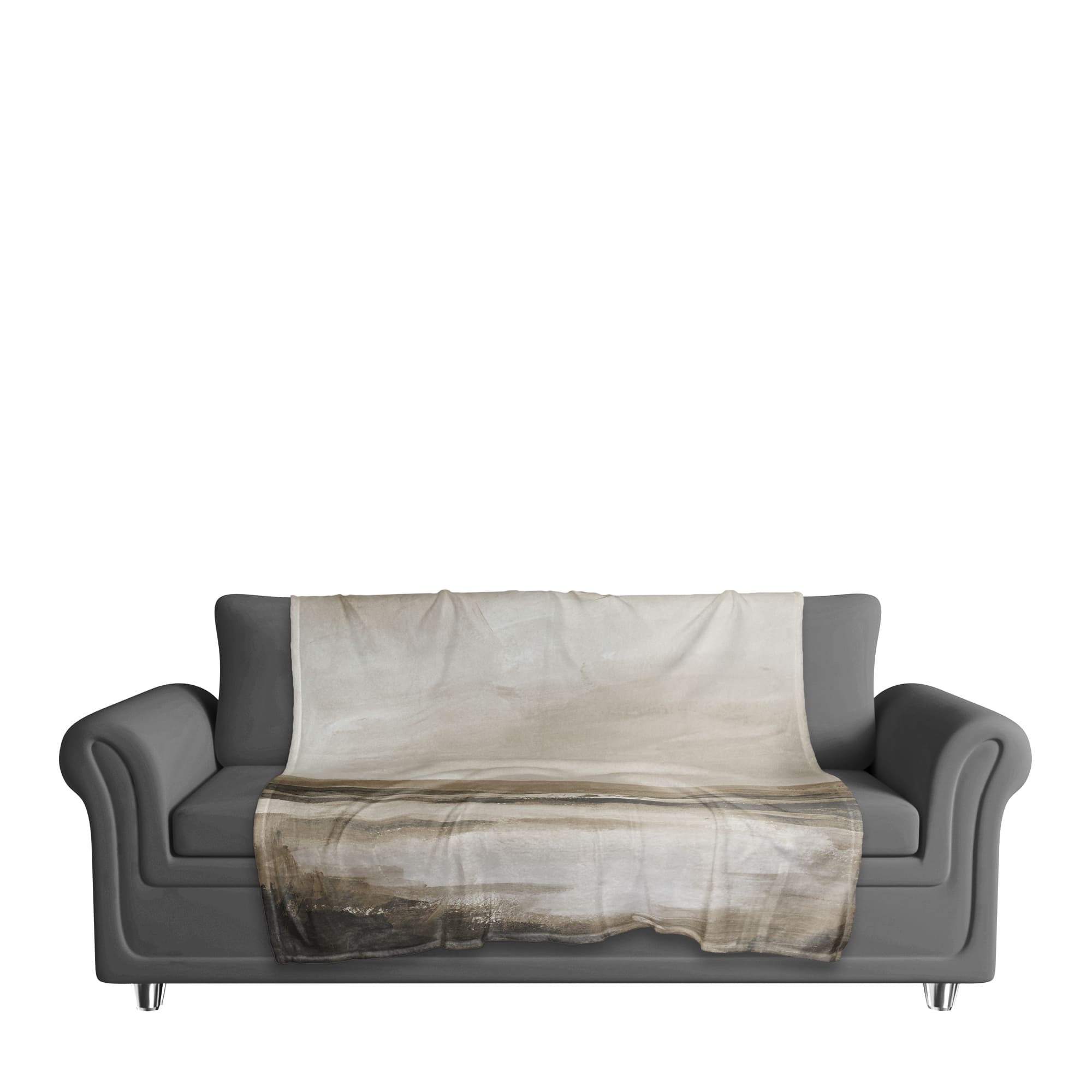 50" x 60" Vista Point Landscape Coral Fleece Blanket