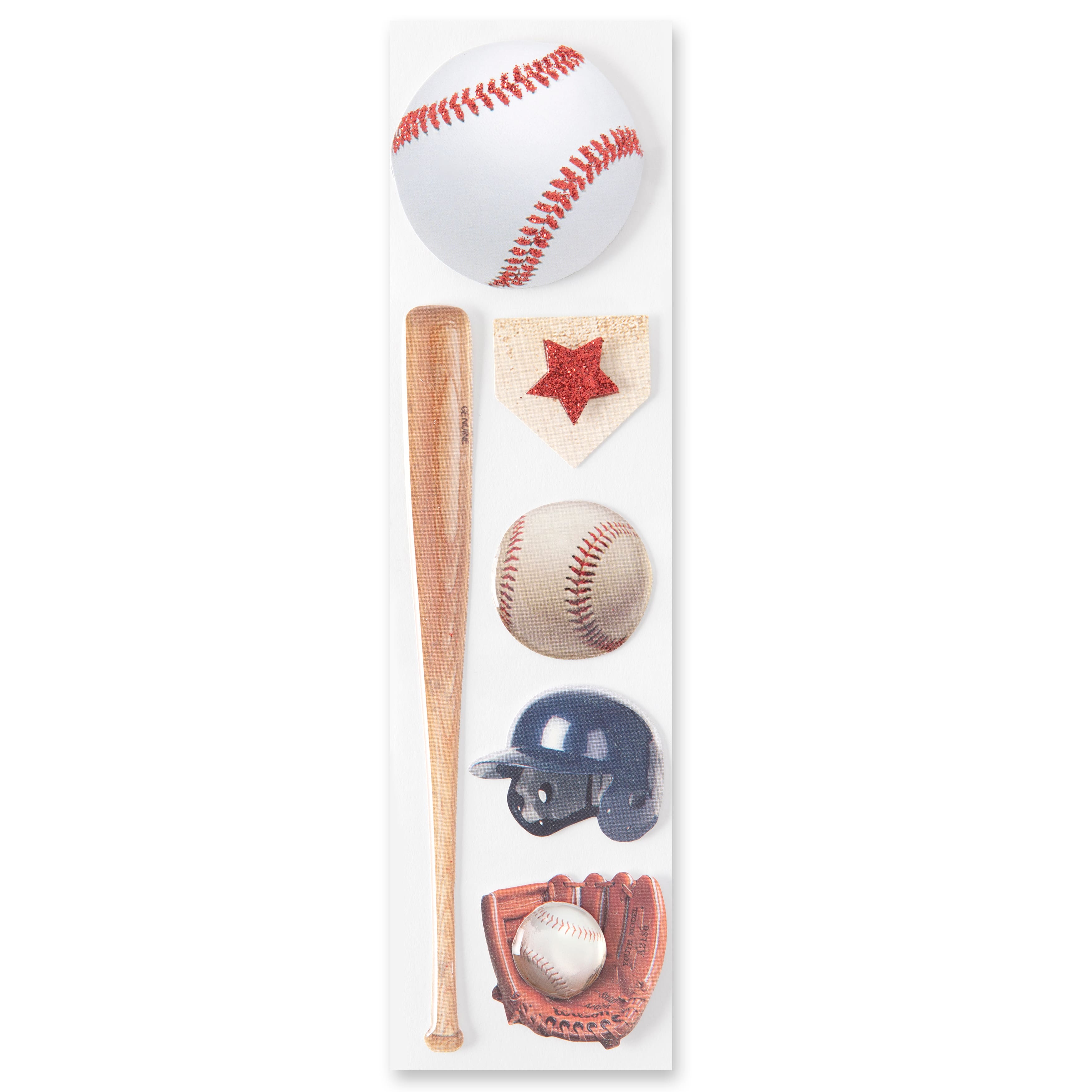 Baseball Icons Dimensional Stickers by Recollections™