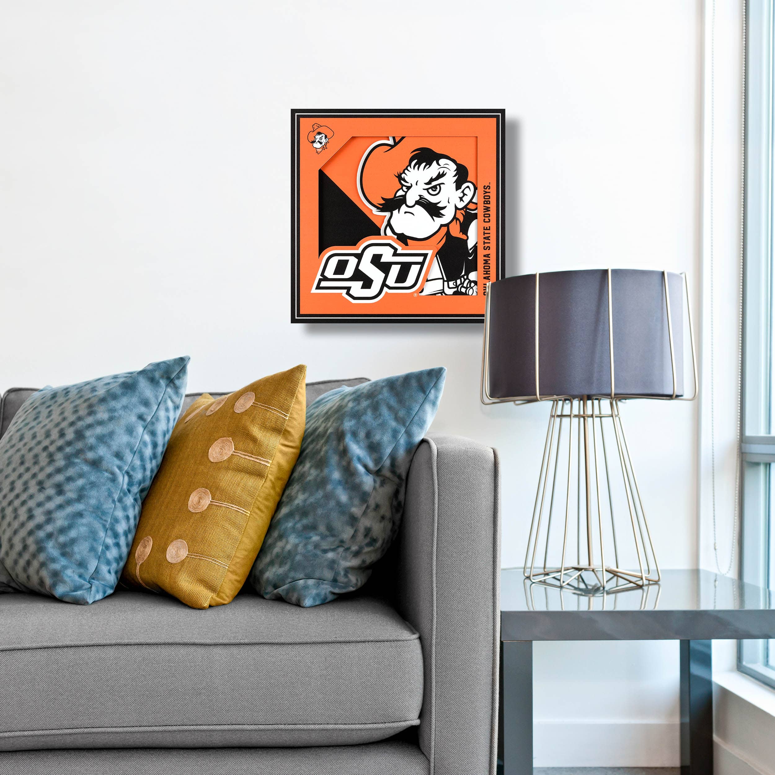 College 3D Logo Series Wall Art