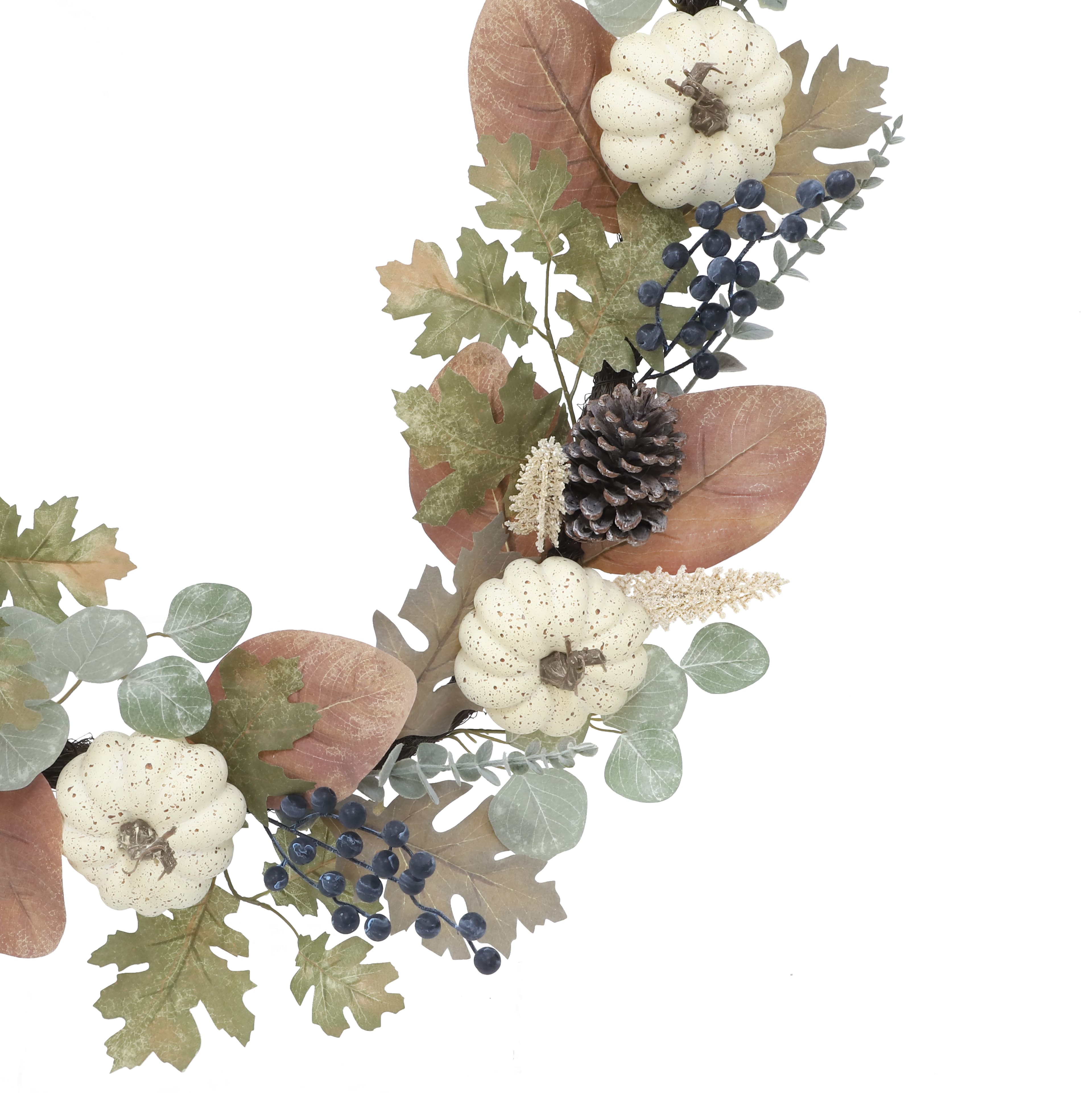 6ft. Eucalyptus, Oak &#x26; Pumpkin Garland by Ashland&#xAE;
