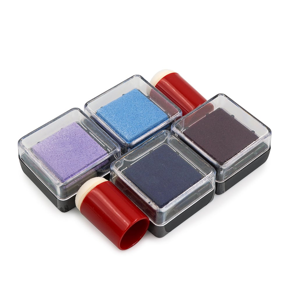 Purple &#x26; Blue Pigment Ink Pad &#x26; Dauber Set by Recollections&#x2122;