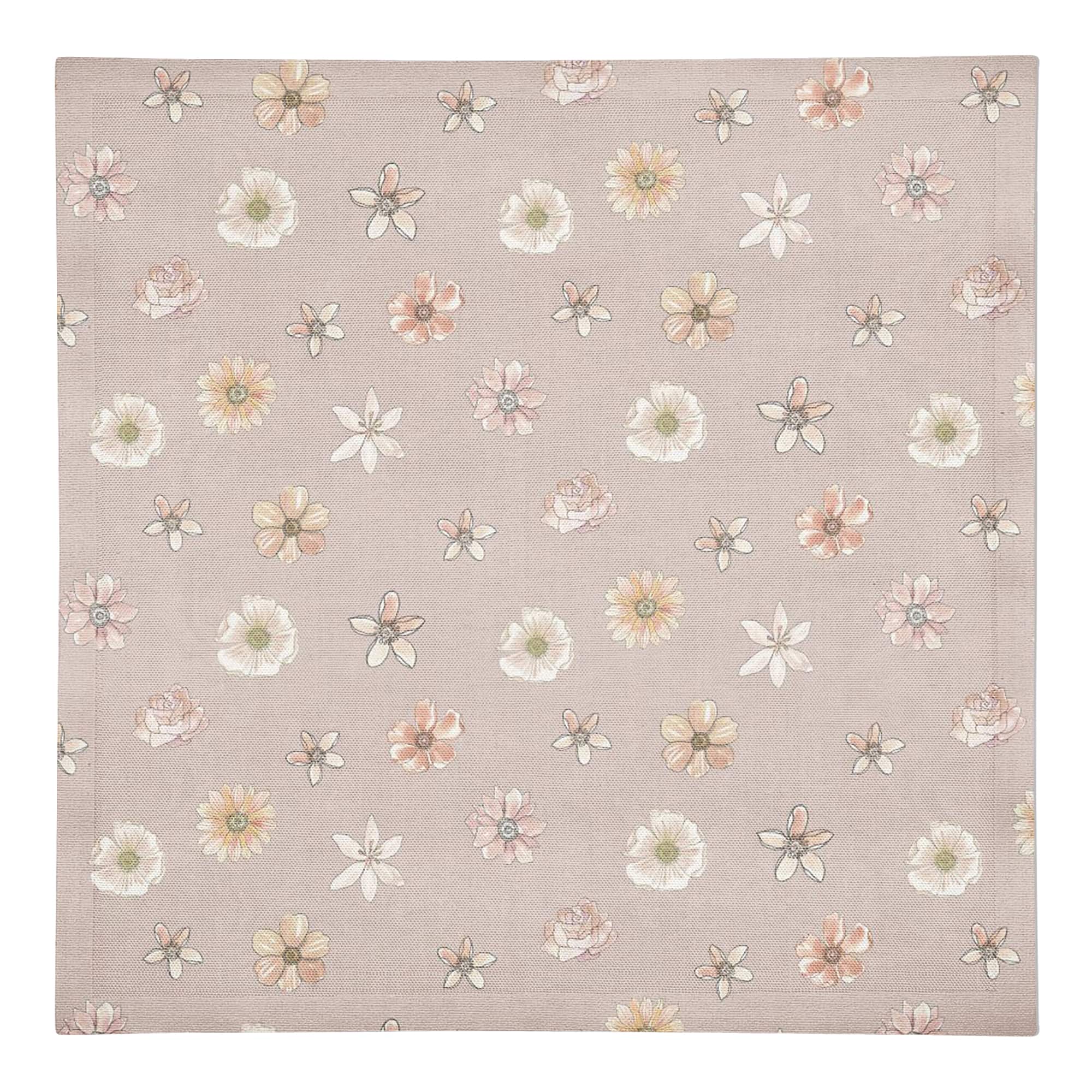 Florals Cotton Twill Napkin