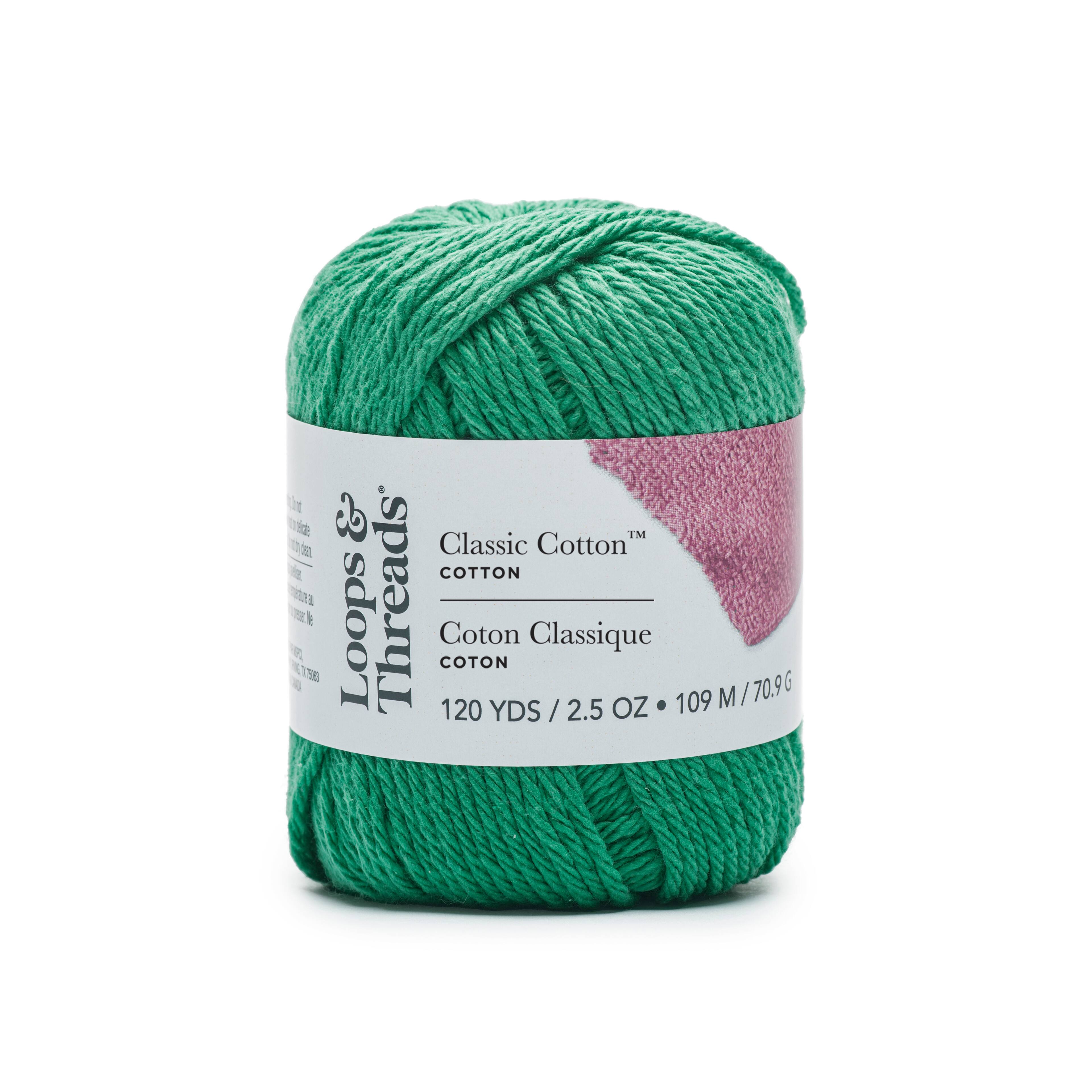 18 Pack: Classic Cotton™ Yarn by Loops & Threads®