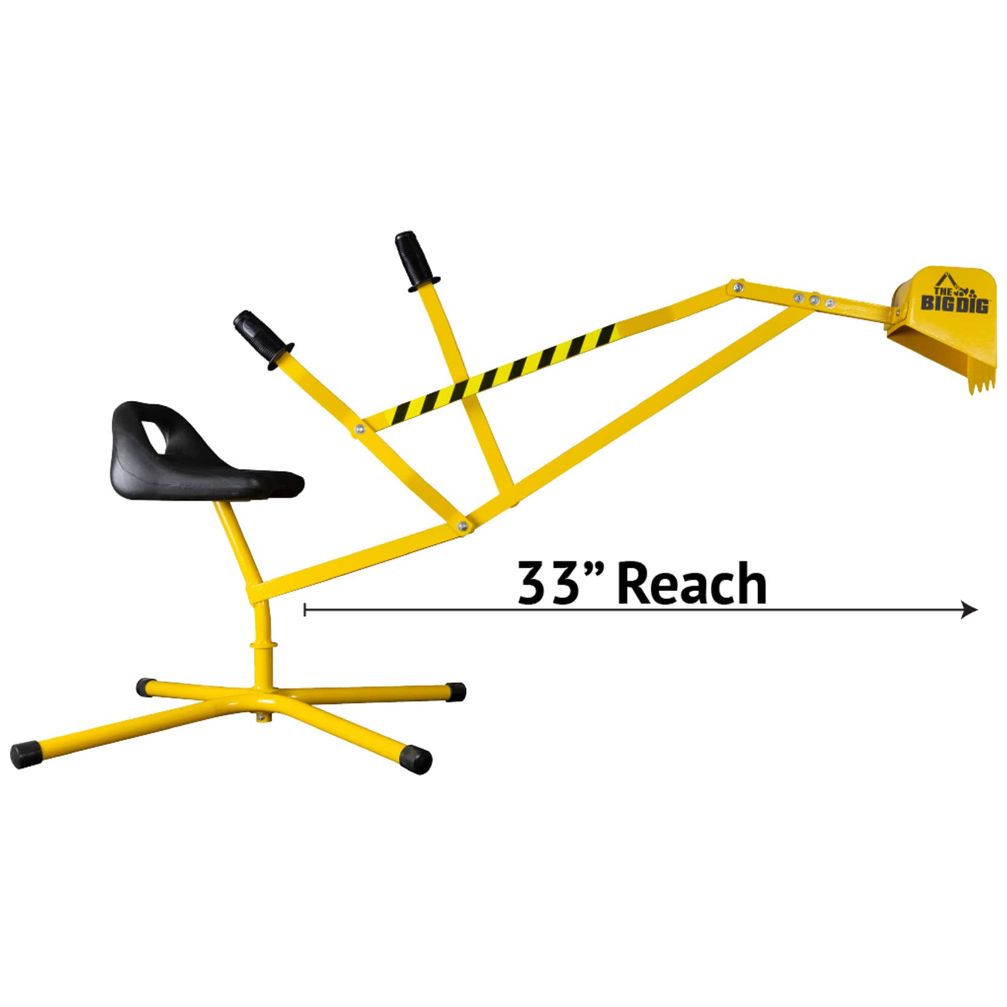 Reeves&#x2122; The Big Dig&#x2122; Ride-On Working Crane Activity