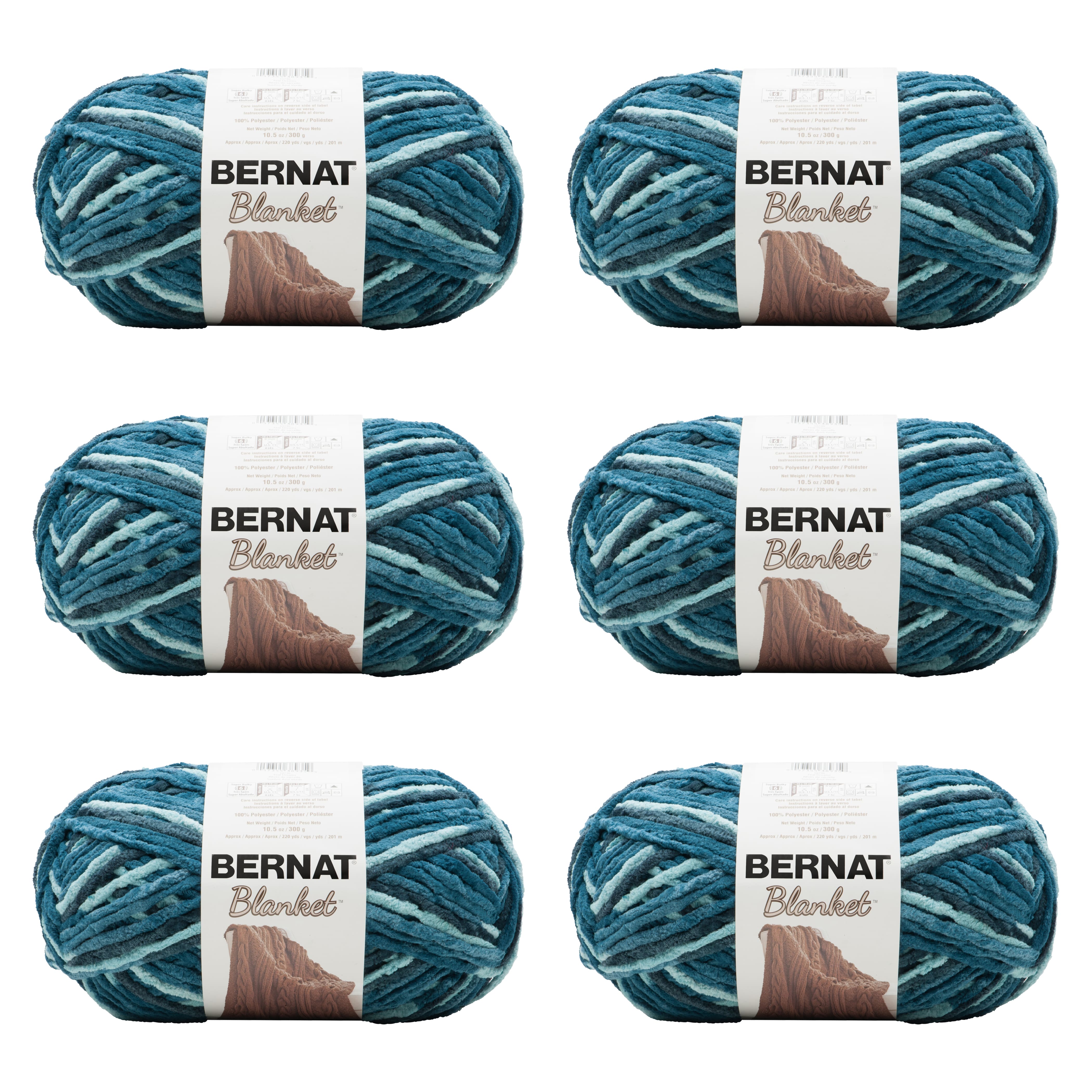 6 Pack: Bernat&#xAE; Blanket&#x2122; Yarn