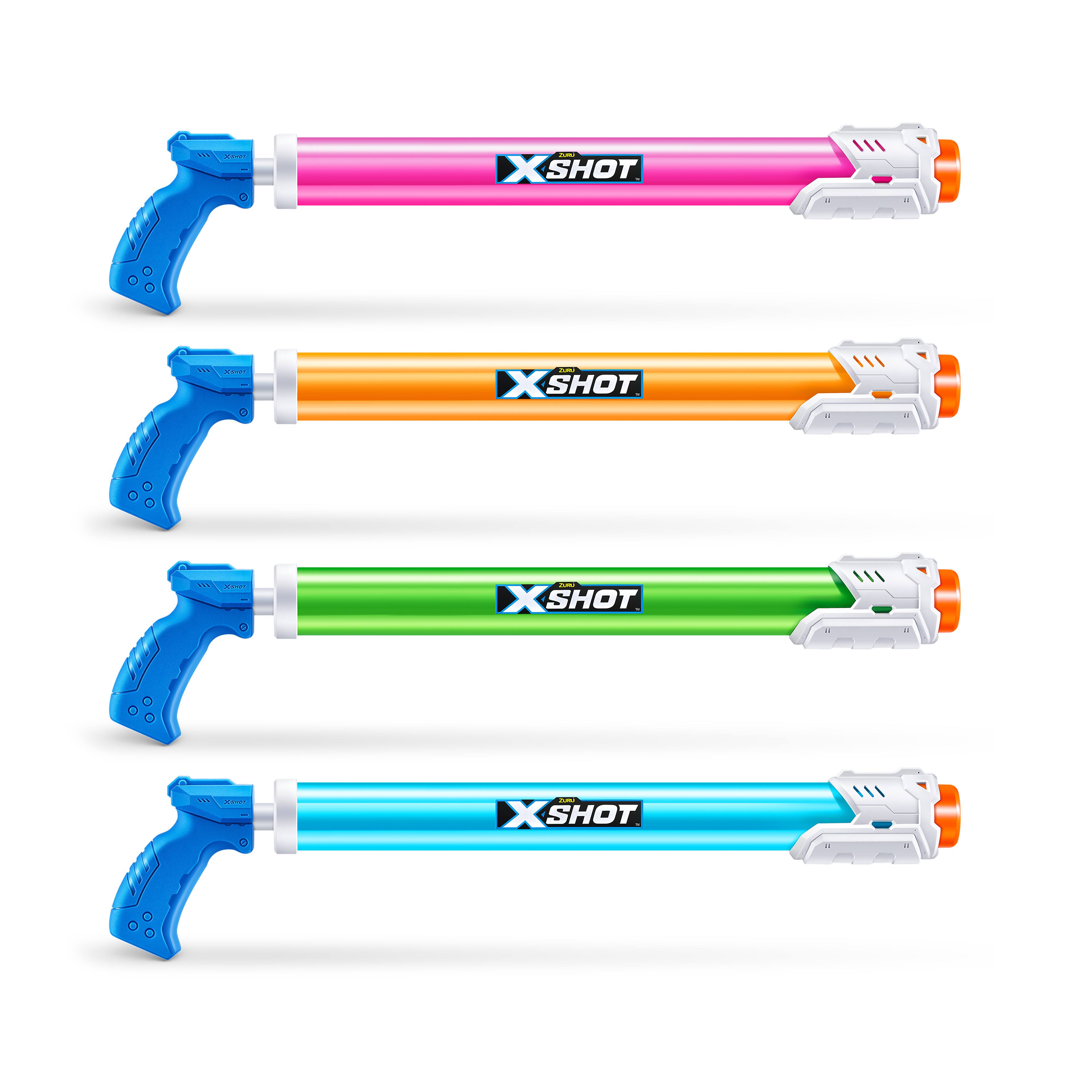 Assorted Zuru X-SHOT Water Warfare Large Tube Soaker, 1pc.