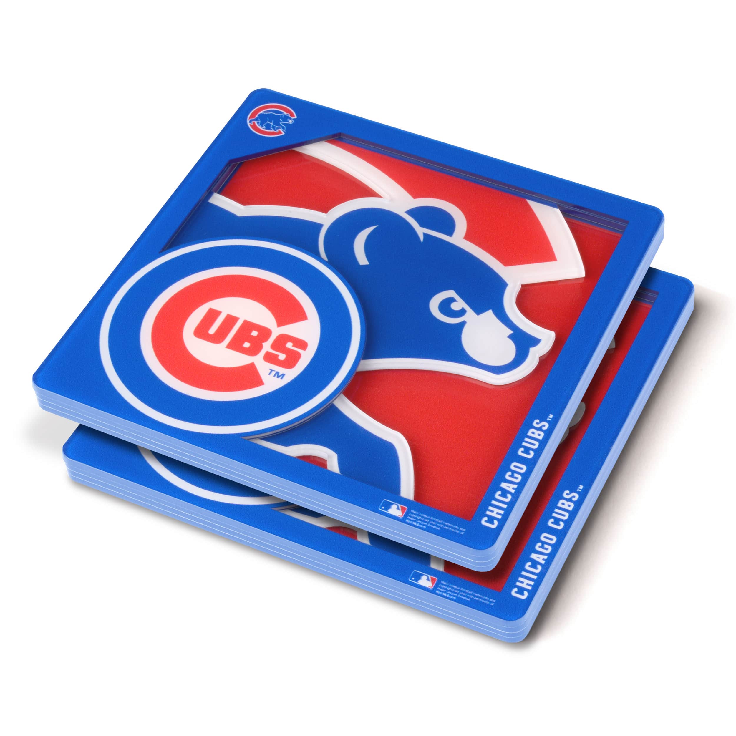 MLB 3D Logo Series Coasters, 2ct.