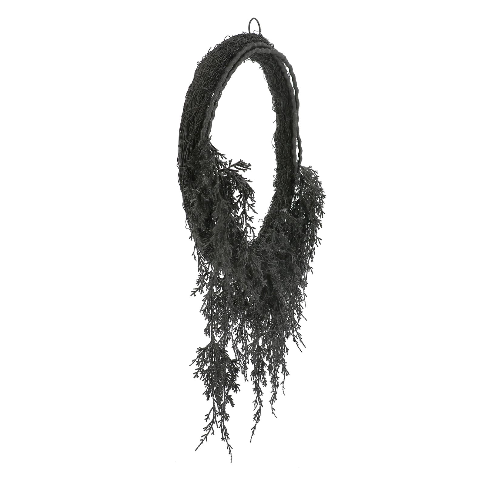 20&#x22; Black Cypress Wreath by Ashland&#xAE;