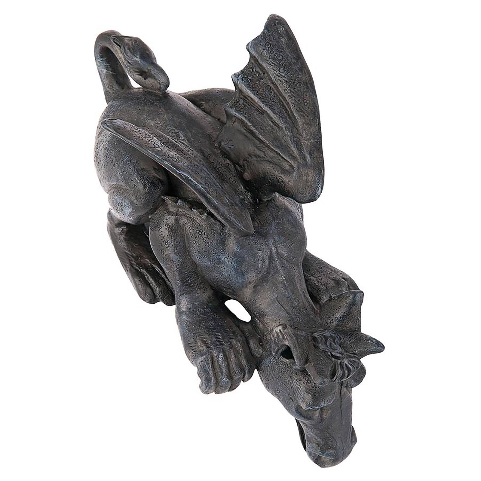 Design Toscano 3.5"  the Chagrined Sitting Dragon Sculpture