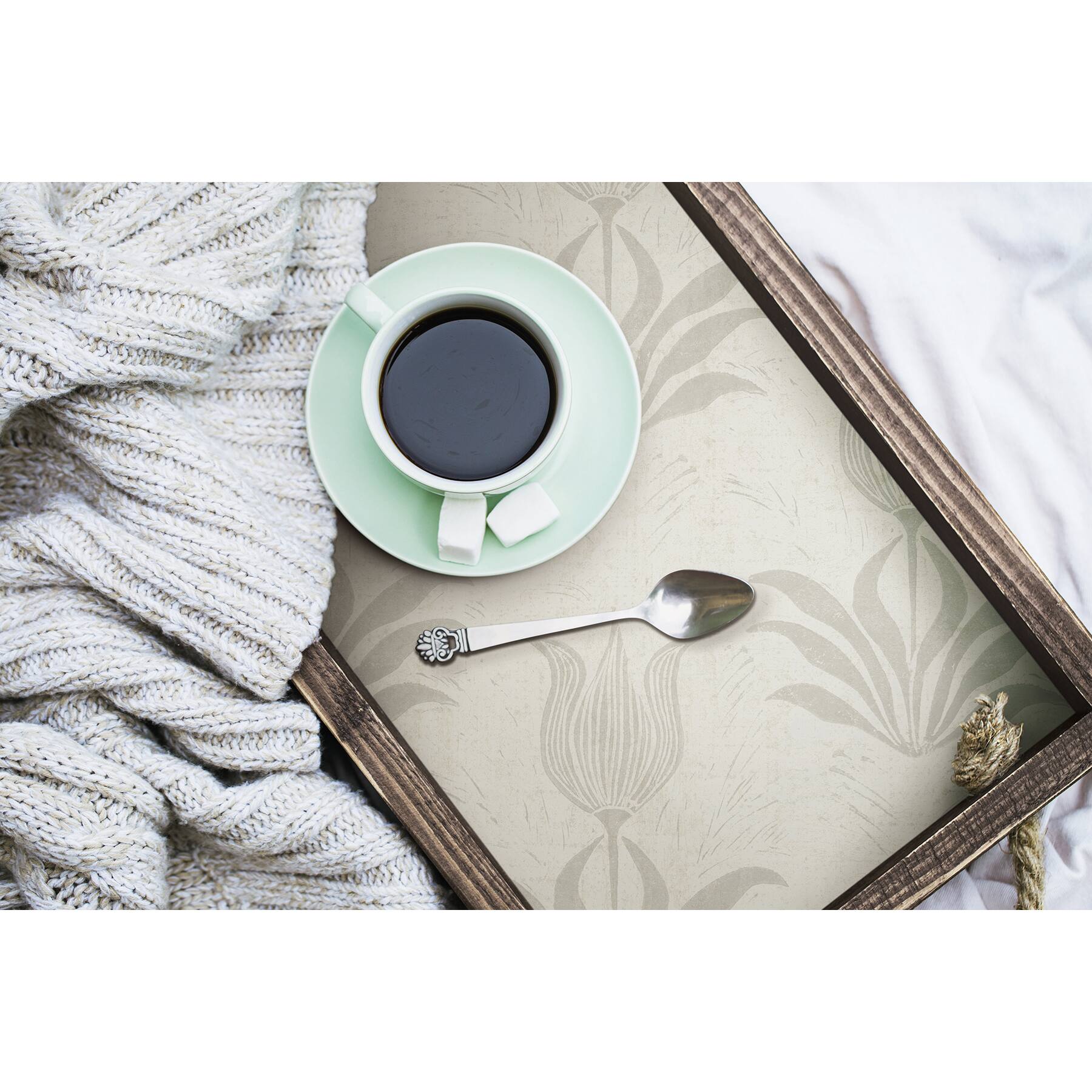 NuWallpaper Jen Hewett Parrot Tulip Mustard Peel & Stick Wallpaper