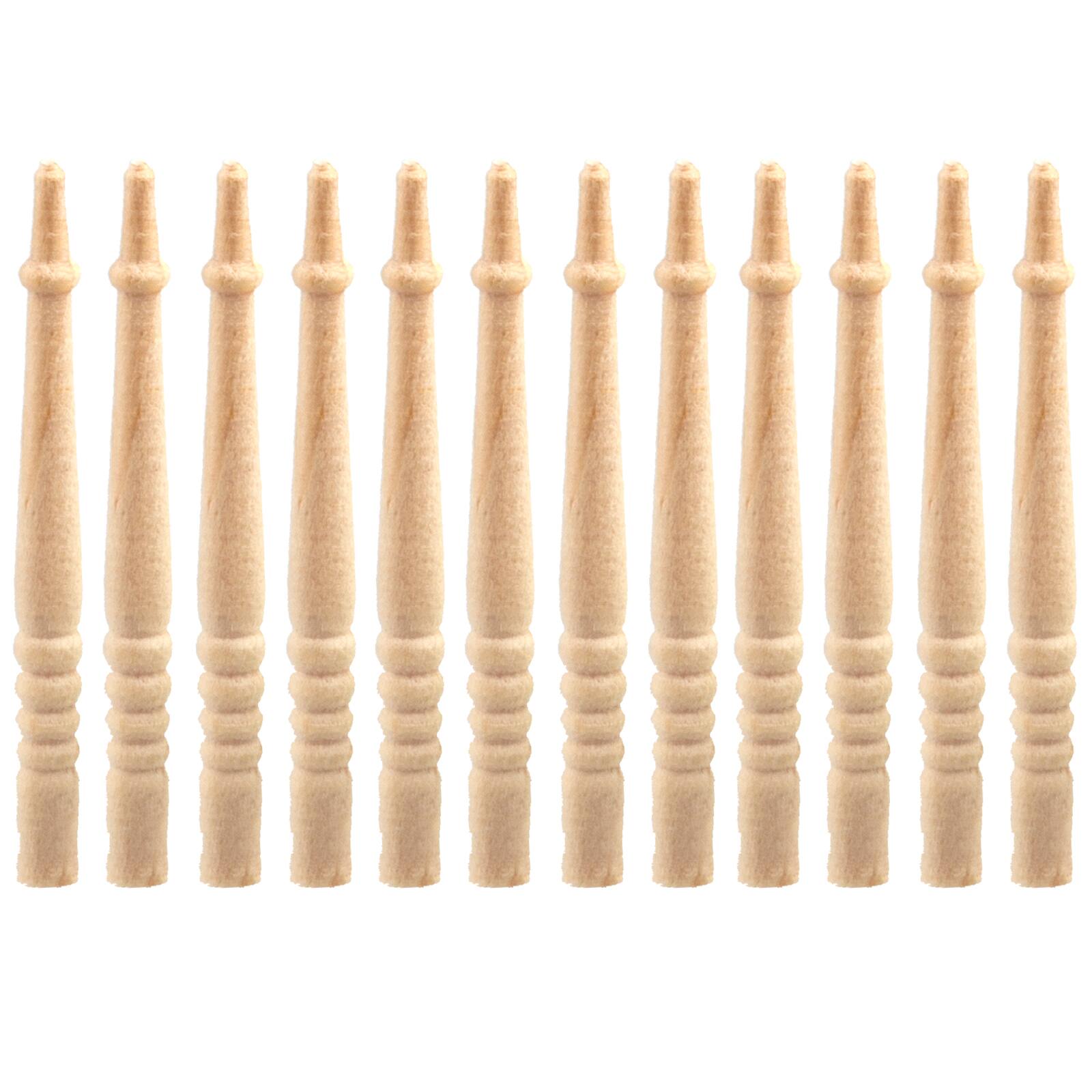 Houseworks&#xAE; 1/24 Scale Porch Spindles, 12ct.