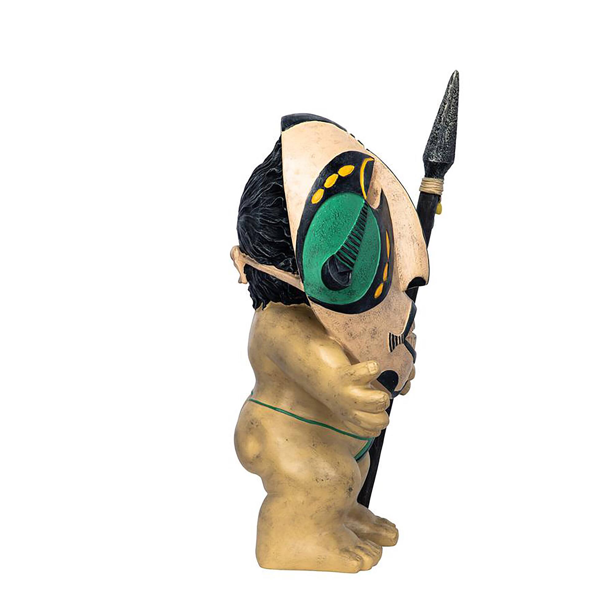 Design Toscano 20" Ibo-Odo the Warrior Garden Statue