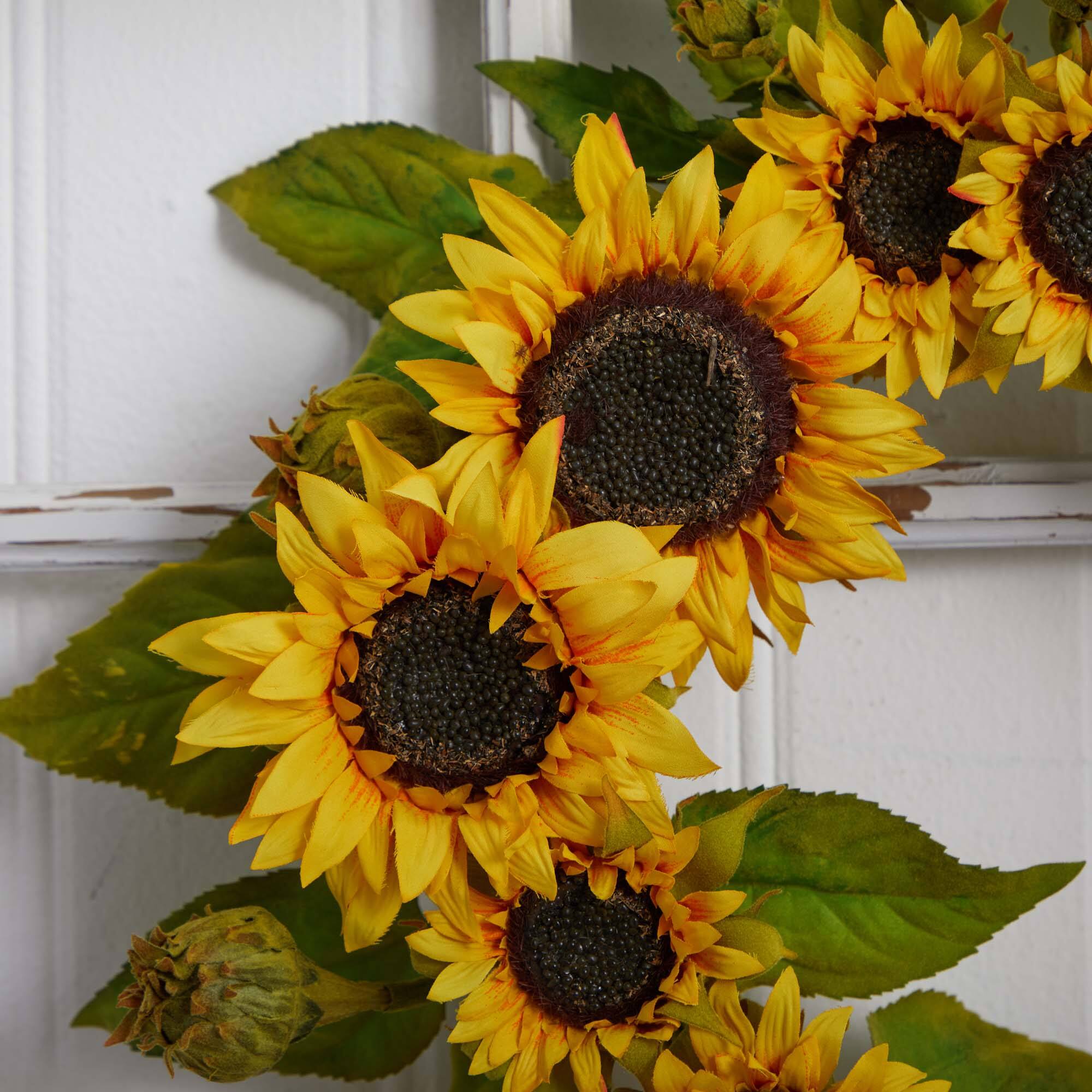 22&#x22; Sunflower Wreath