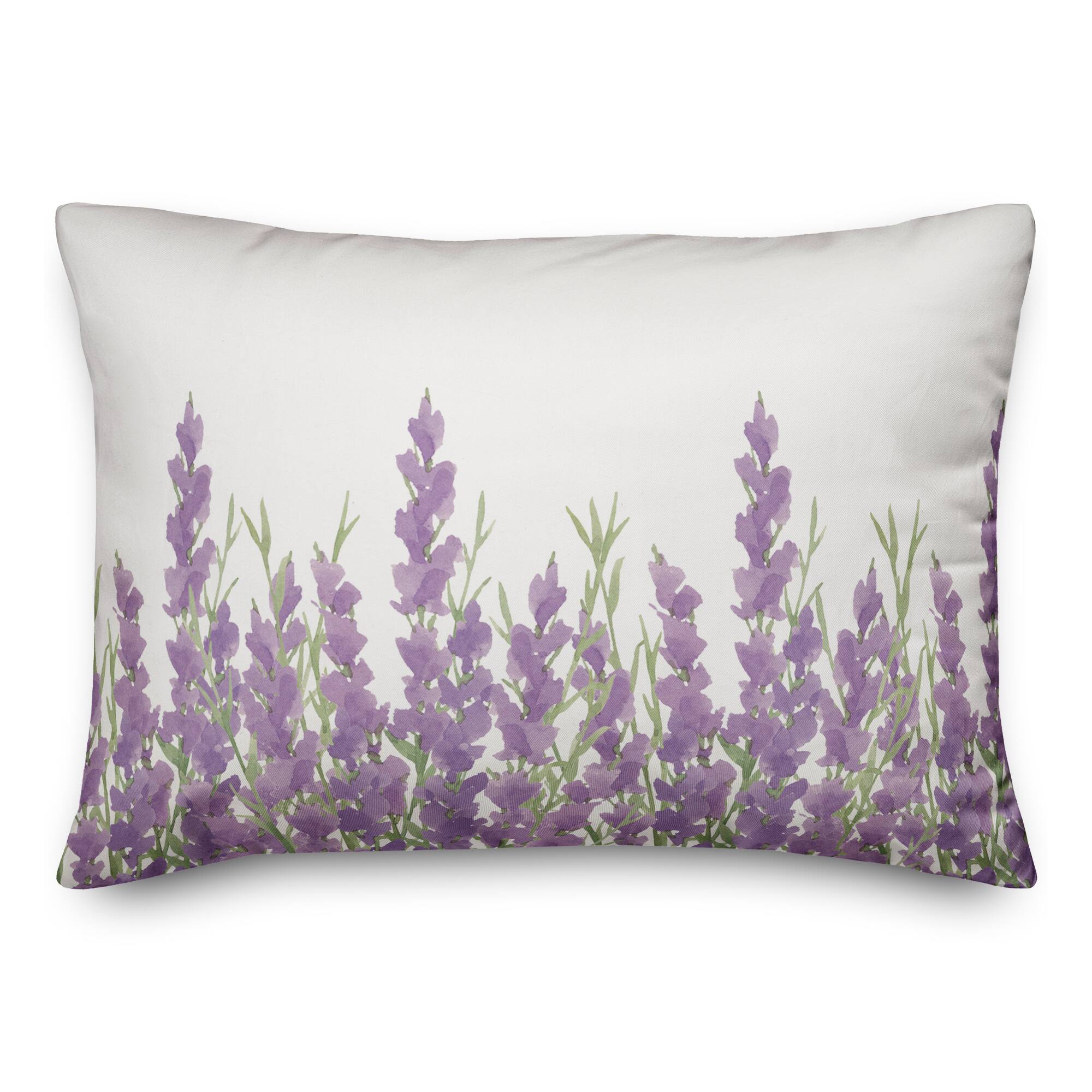 Bloom Where Planted Pattern 14&#x22; x 20&#x22; Throw Pillow