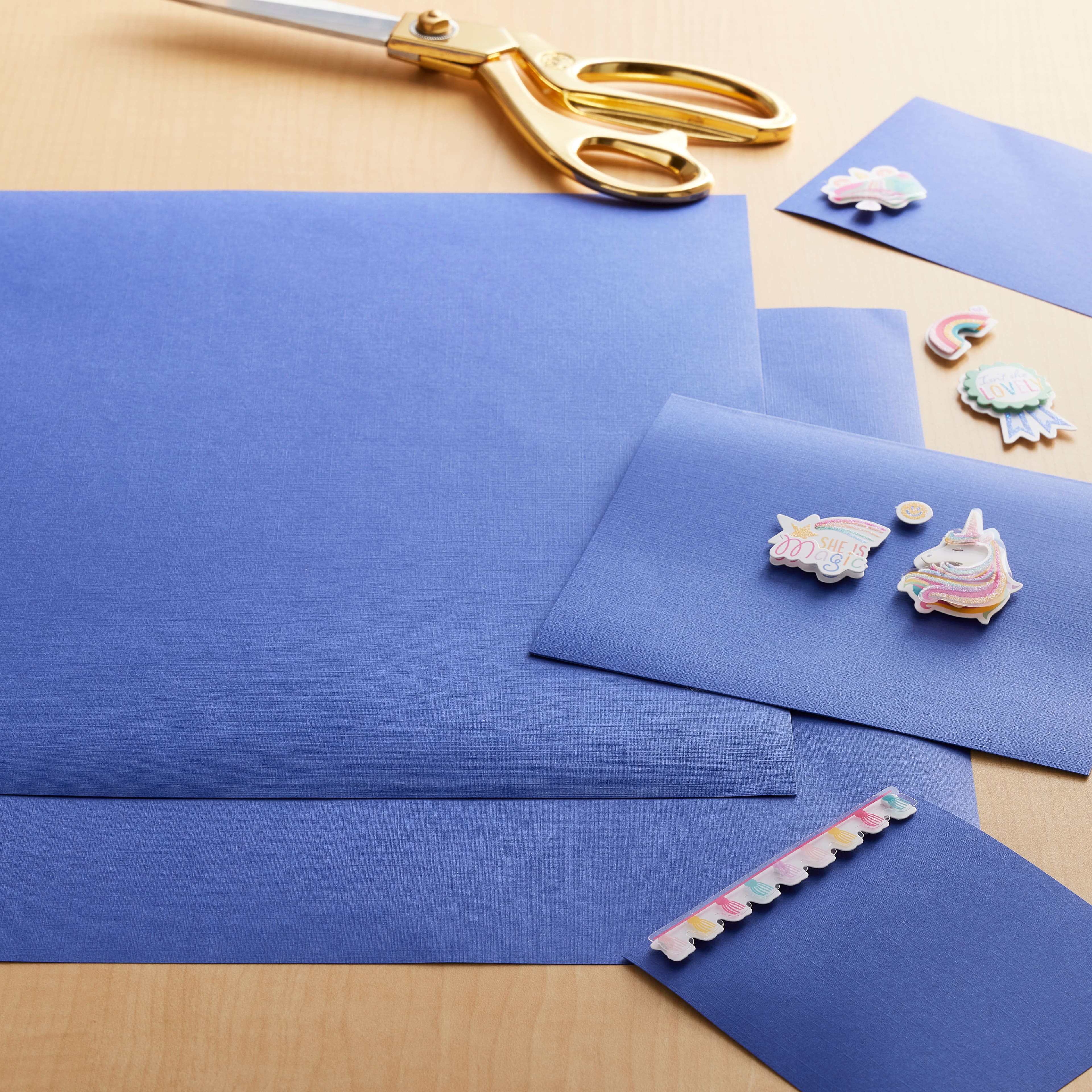 48 Pack: Linen Paper by Recollections™, 12" x 12"